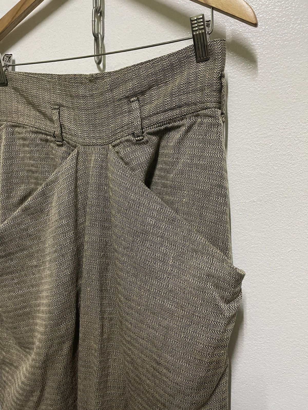 Japanese Brand Vintage Skirt Back Pocket By Yohji Yamamoto Japan Size 30" / US 8 / IT 44 - 11 Thumbnail