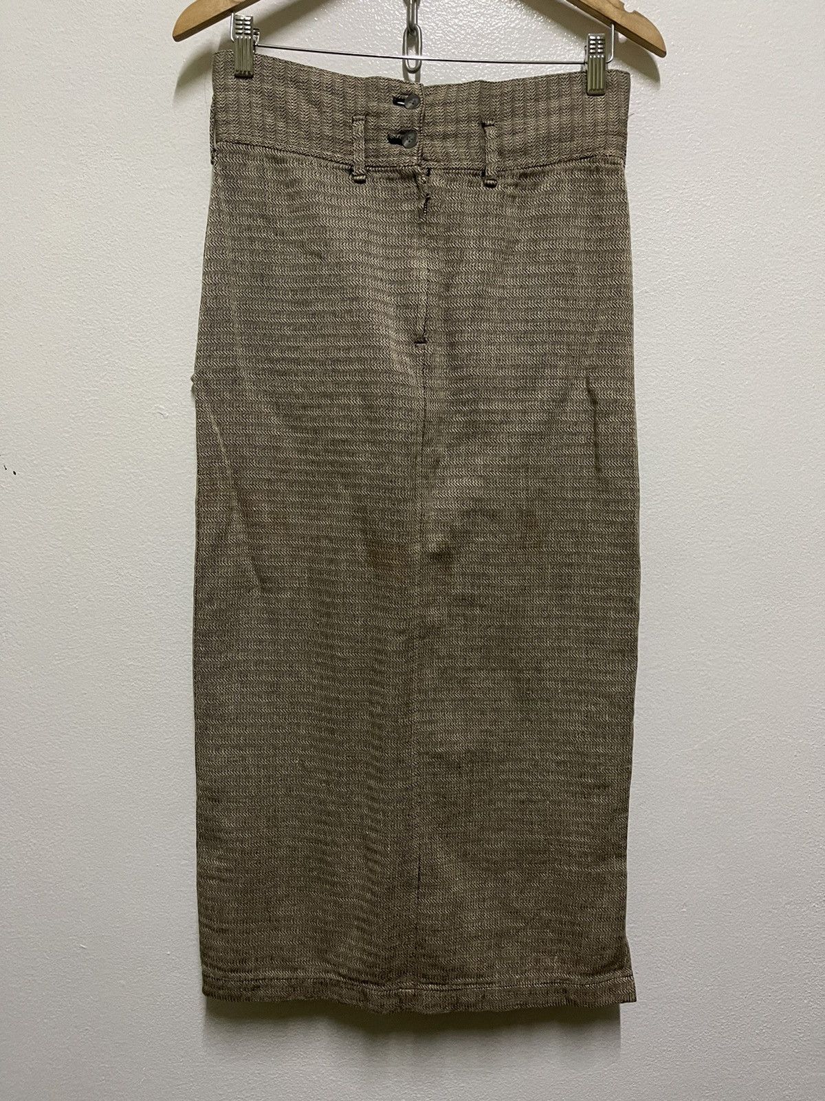 Japanese Brand Vintage Skirt Back Pocket By Yohji Yamamoto Japan Size 30" / US 8 / IT 44 - 1 Thumbnail