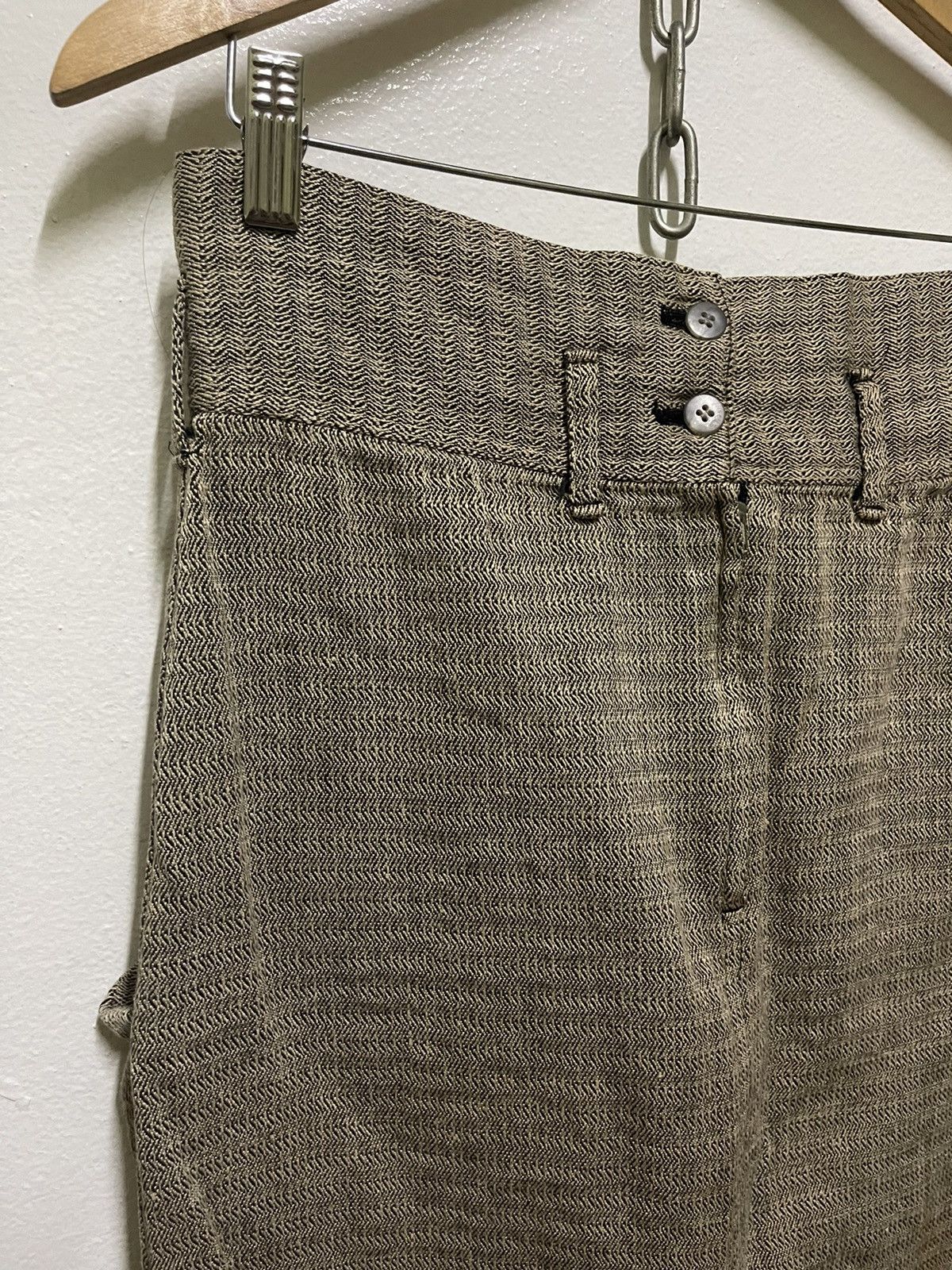 Japanese Brand Vintage Skirt Back Pocket By Yohji Yamamoto Japan Size 30" / US 8 / IT 44 - 2 Thumbnail