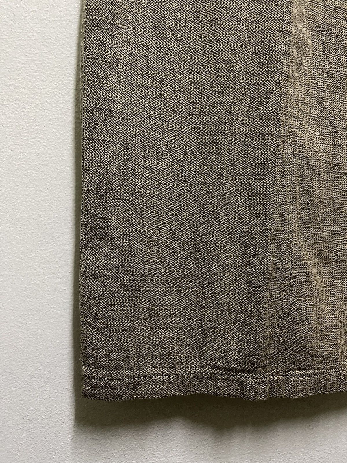 Japanese Brand Vintage Skirt Back Pocket By Yohji Yamamoto Japan Size 30" / US 8 / IT 44 - 3 Thumbnail
