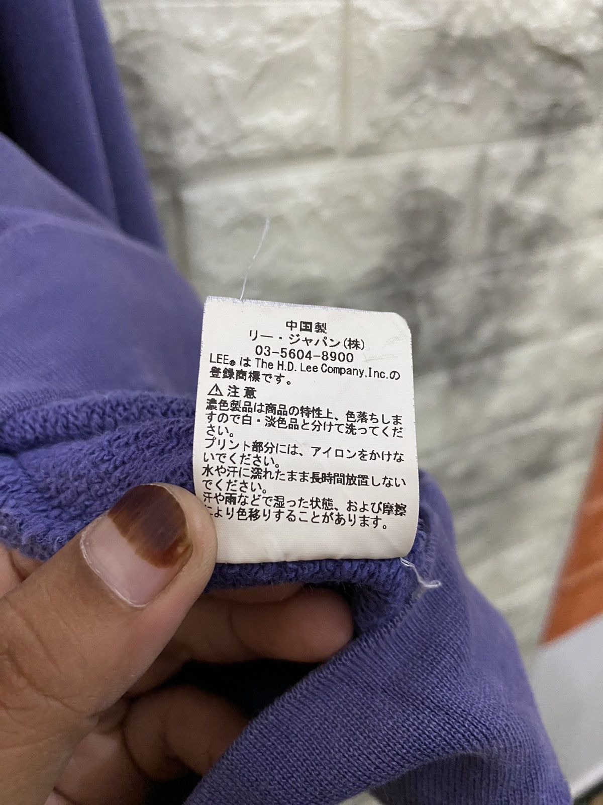 Lee × Vintage Vintage Big Logo Sweatshirt Size US L / EU 52-54 / 3 - 8 Thumbnail
