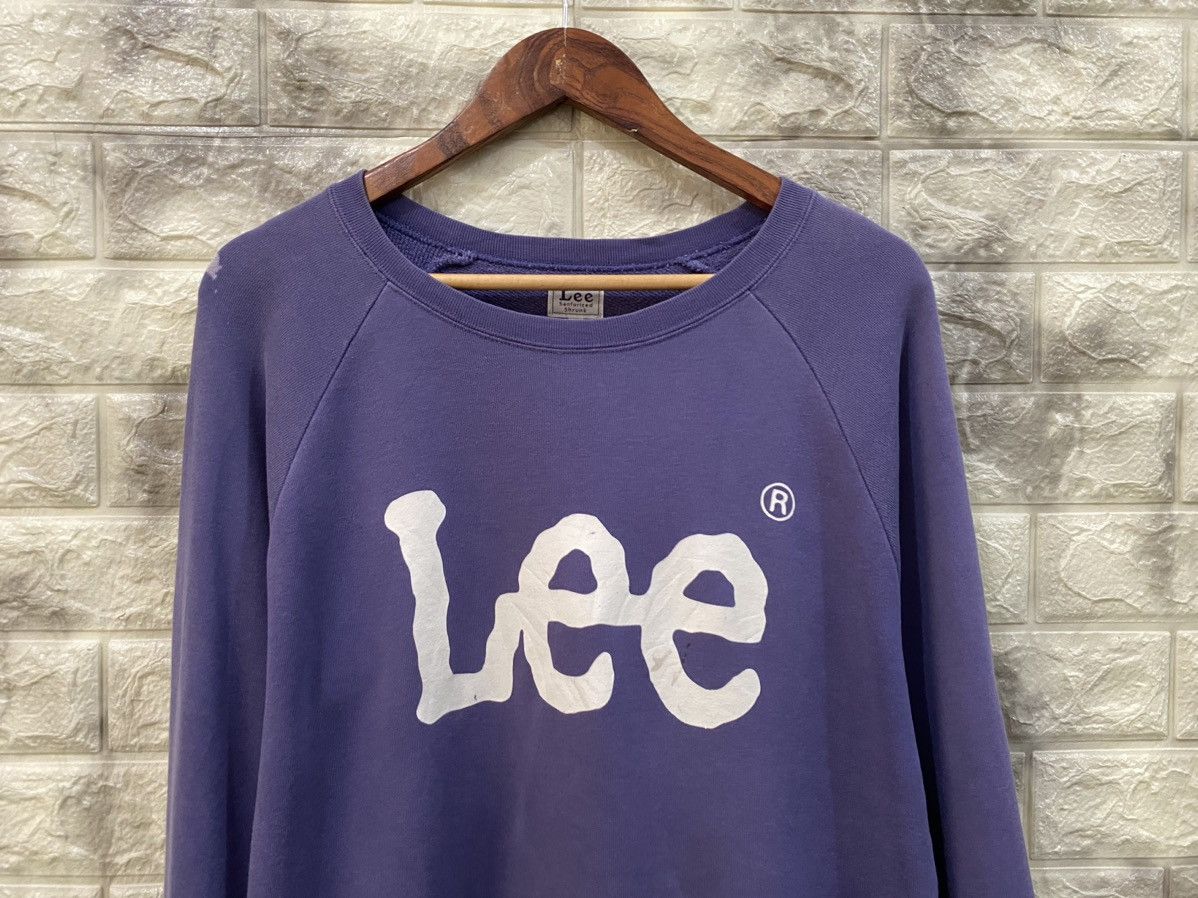 Lee × Vintage Vintage Big Logo Sweatshirt Size US L / EU 52-54 / 3 - 3 Thumbnail