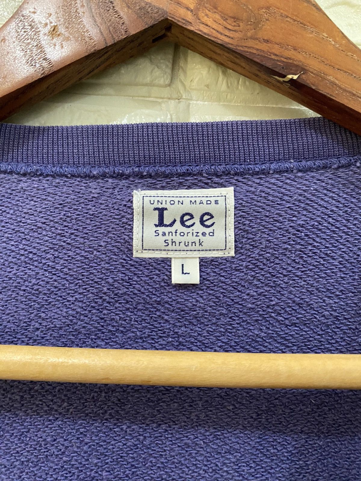 Lee × Vintage Vintage Big Logo Sweatshirt Size US L / EU 52-54 / 3 - 6 Thumbnail