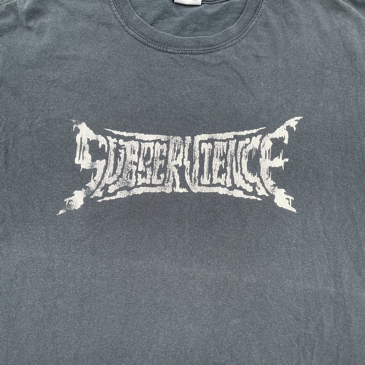Vintage Vintage Y2K Graphic Tee Skull Print Streetwear Grunge Slim M Size US M / EU 48-50 / 2 - 4 Thumbnail