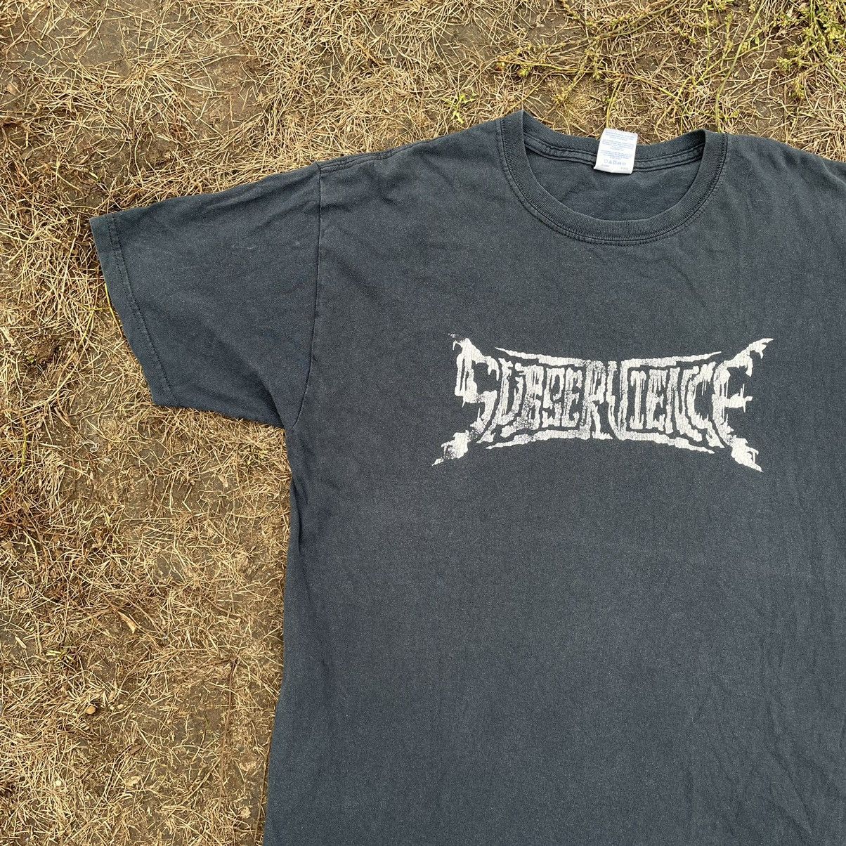 Vintage Vintage Y2K Graphic Tee Skull Print Streetwear Grunge Slim M Size US M / EU 48-50 / 2 - 3 Thumbnail