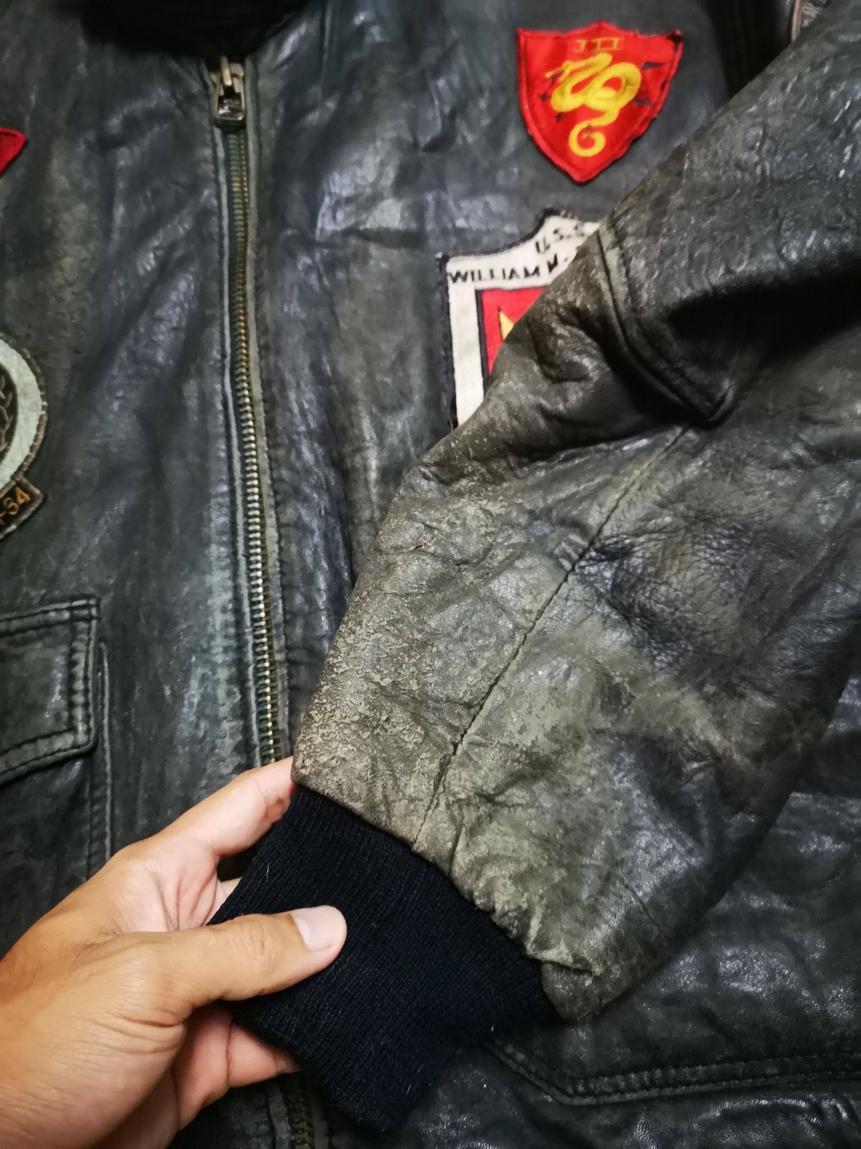 Avirex Military Leather Jacket X Avirex Type G-1 Size US M / EU 48-50 / 2 - 17 Thumbnail