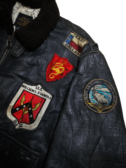 Avirex Military Leather Jacket X Avirex Type G-1 Size US M / EU 48-50 / 2 - 19 Thumbnail