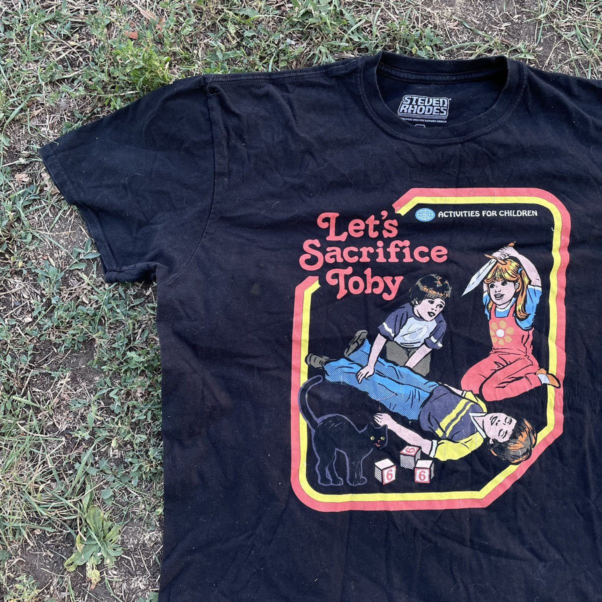 Vintage Vintage Y2K Graphic Tee Dark Sacrifice Band Skate Tapered L Size US L / EU 52-54 / 3 - 3 Thumbnail