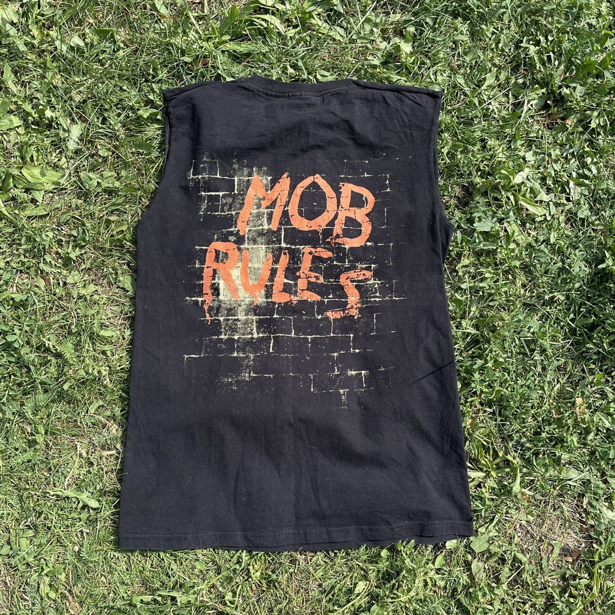 Vintage Y2K Black Sabbath Horror Print Band Rock Streetwear