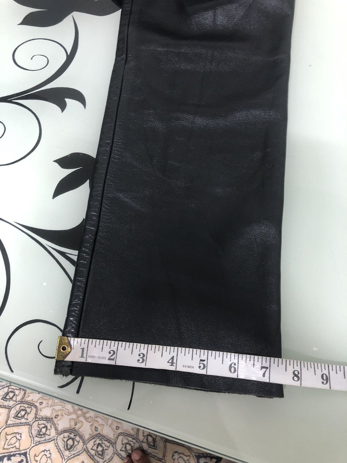 Leather Vintage C.Brumes Japan Made Bondage Punk Leather Pants Size US 27 - 24 Thumbnail