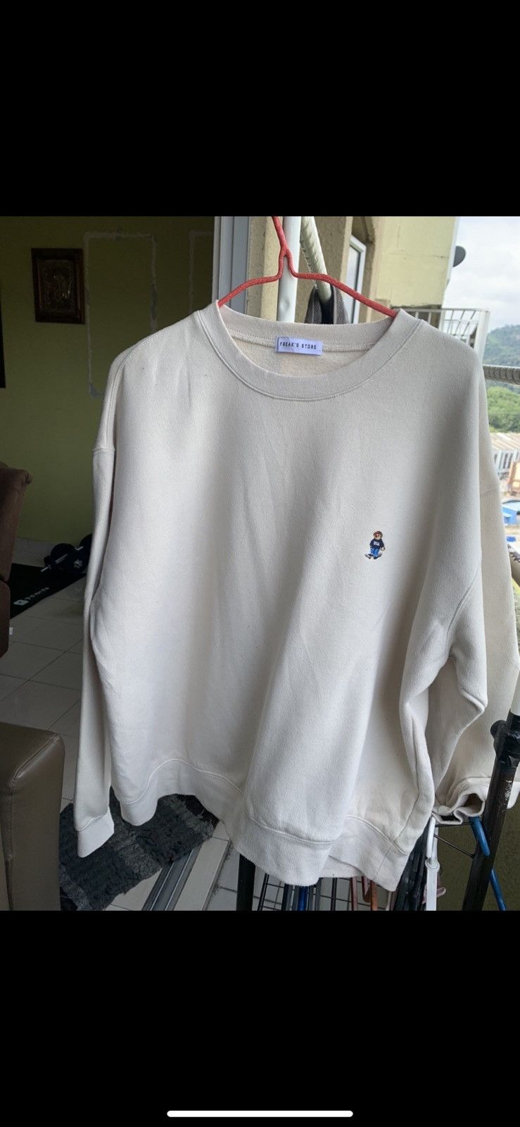 20471120 Vintage Freak’s Store Bear Mini Logo Sweatshirt Size US L / EU 52-54 / 3 - 4 Thumbnail