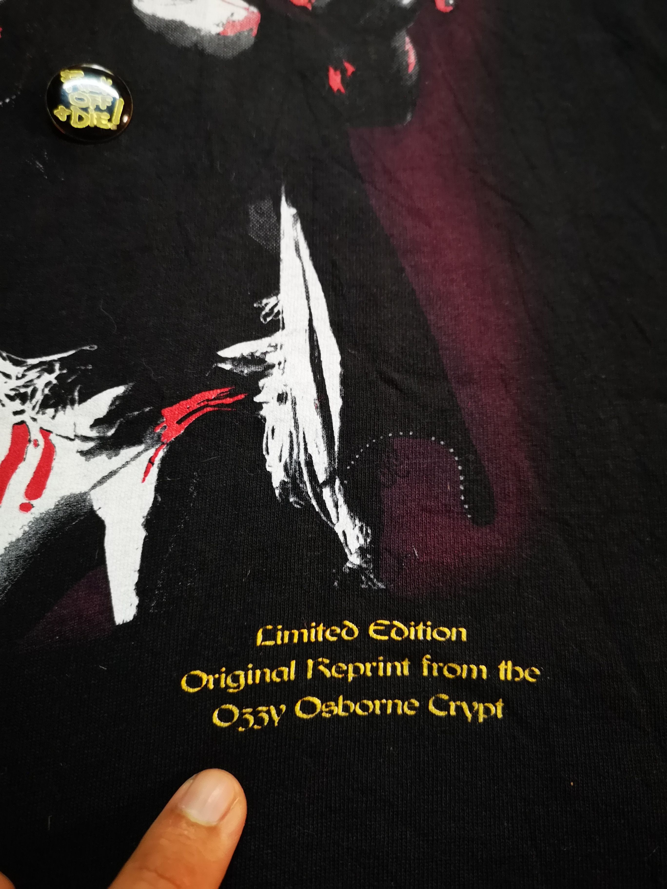 Band Tees '' LIMITED EDITION'' Ozzy Osborne Dairy Of A Madman Size US M / EU 48-50 / 2 - 4 Thumbnail