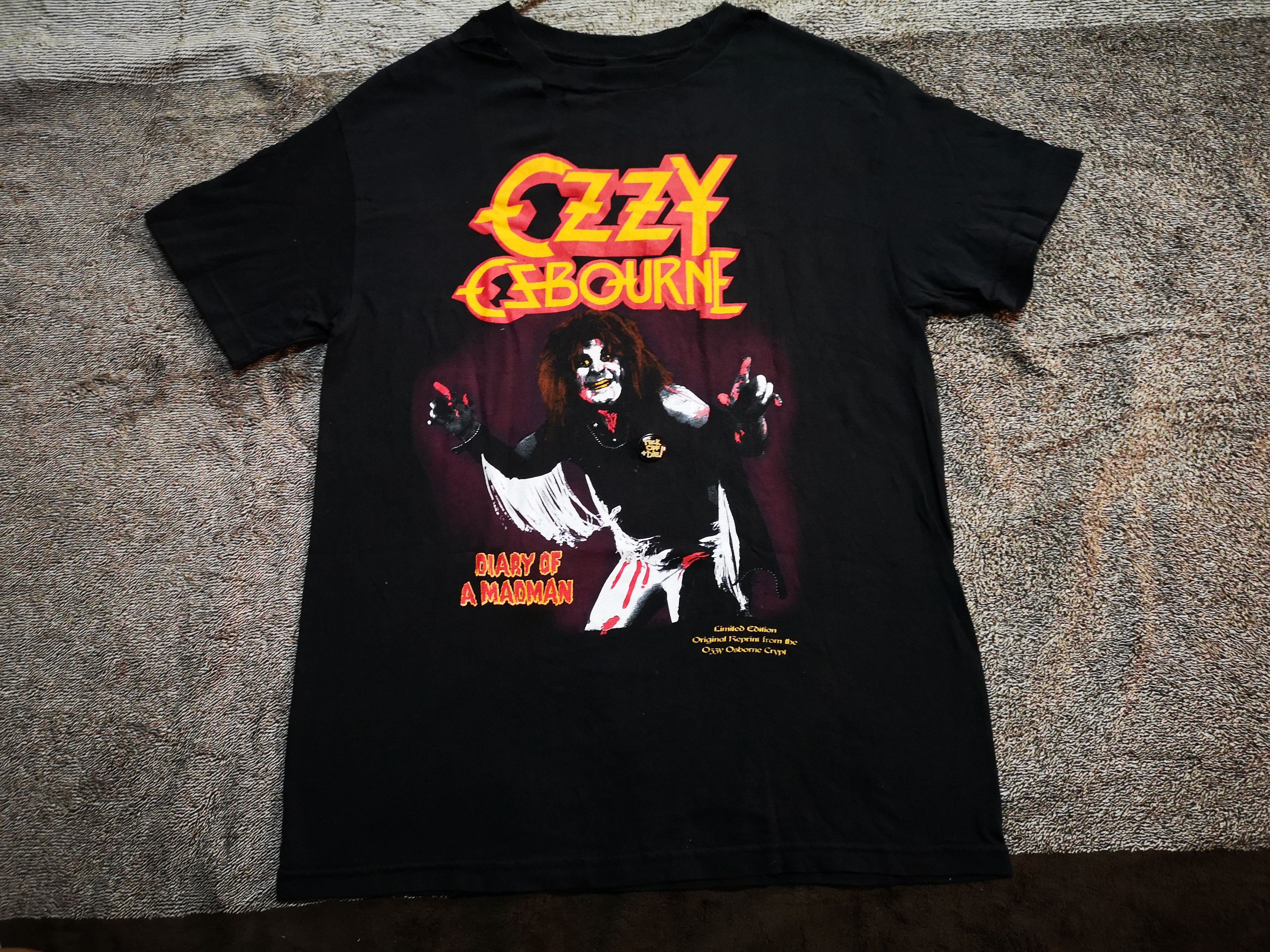 Band Tees '' LIMITED EDITION'' Ozzy Osborne Dairy Of A Madman Size US M / EU 48-50 / 2 - 1 Thumbnail