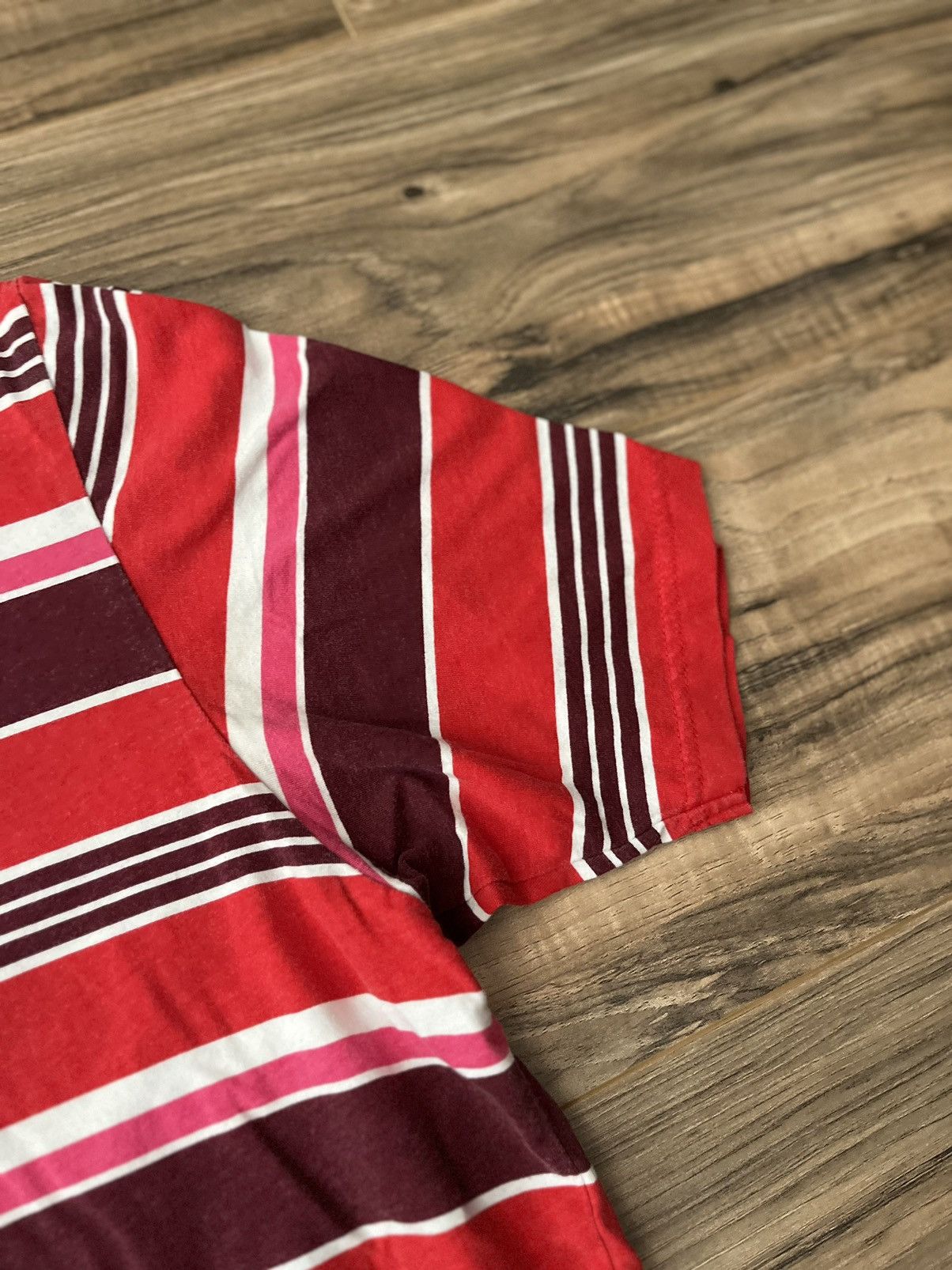 Supreme Supreme Stripe S/S Top Size US XL / EU 56 / 4 - 6 Thumbnail