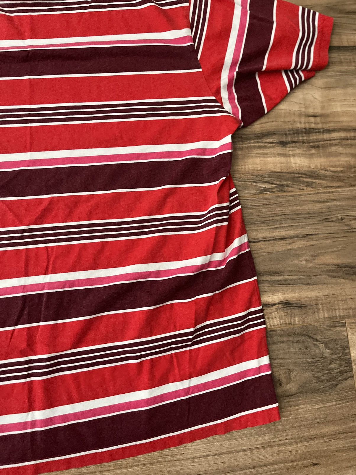 Supreme Supreme Stripe S/S Top Size US XL / EU 56 / 4 - 16 Thumbnail