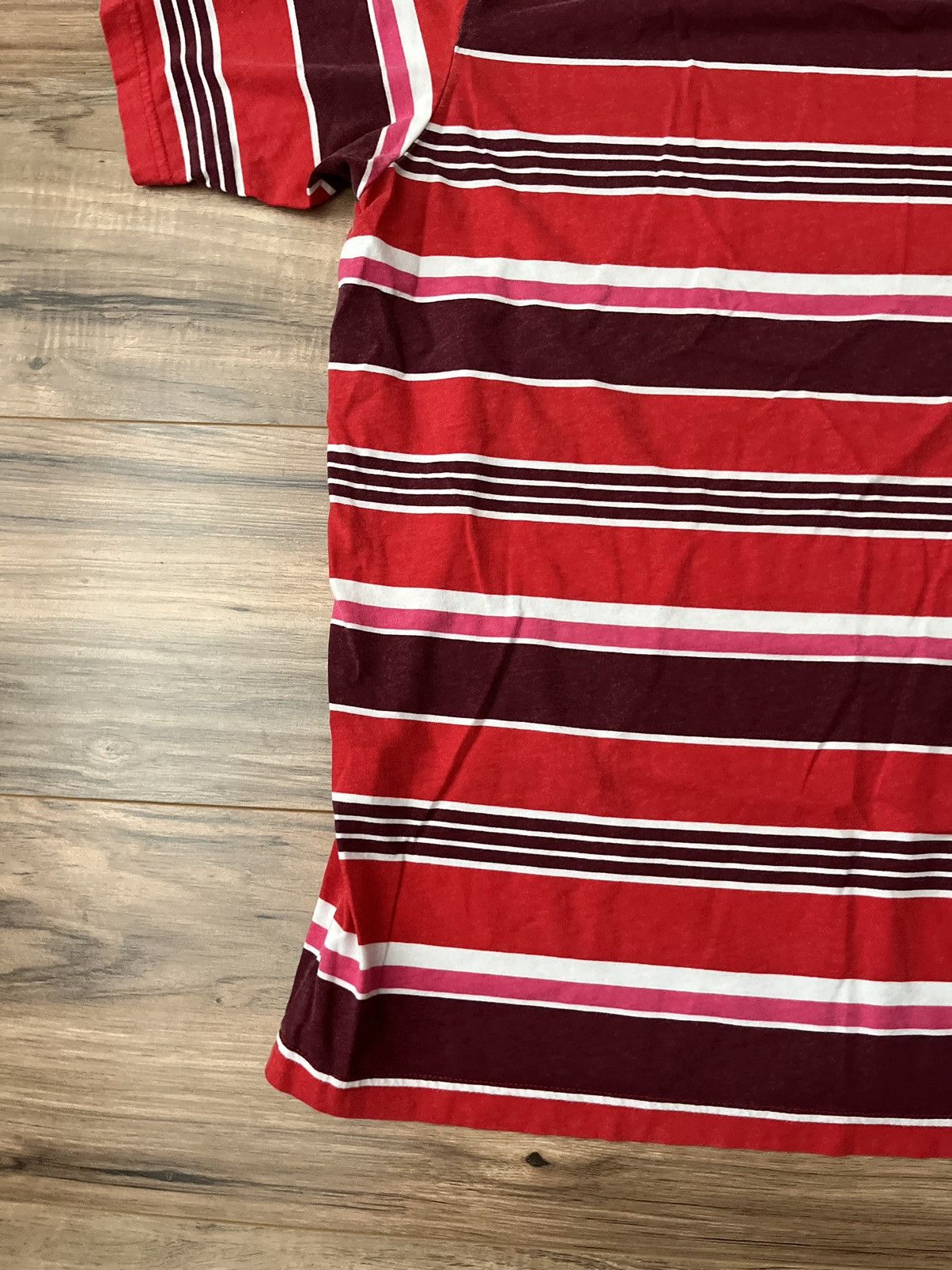 Supreme Supreme Stripe S/S Top Size US XL / EU 56 / 4 - 15 Thumbnail