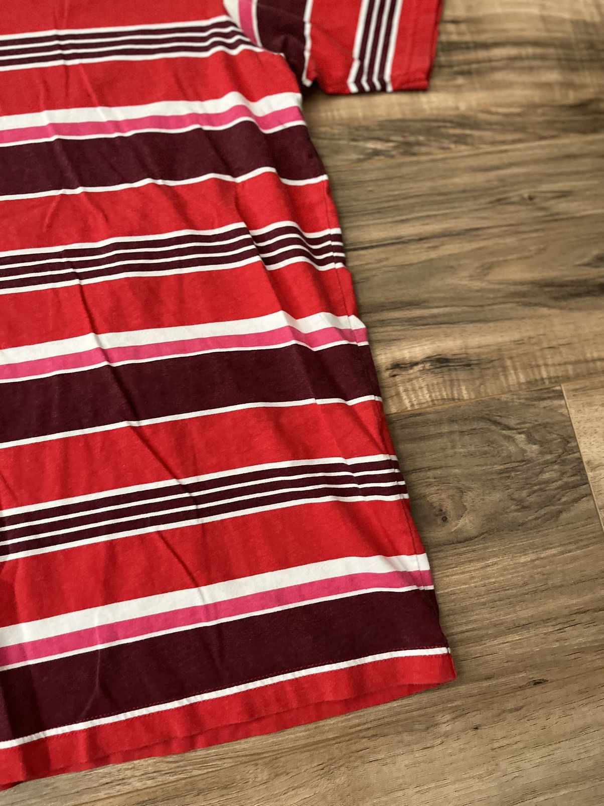 Supreme Supreme Stripe S/S Top Size US XL / EU 56 / 4 - 10 Thumbnail