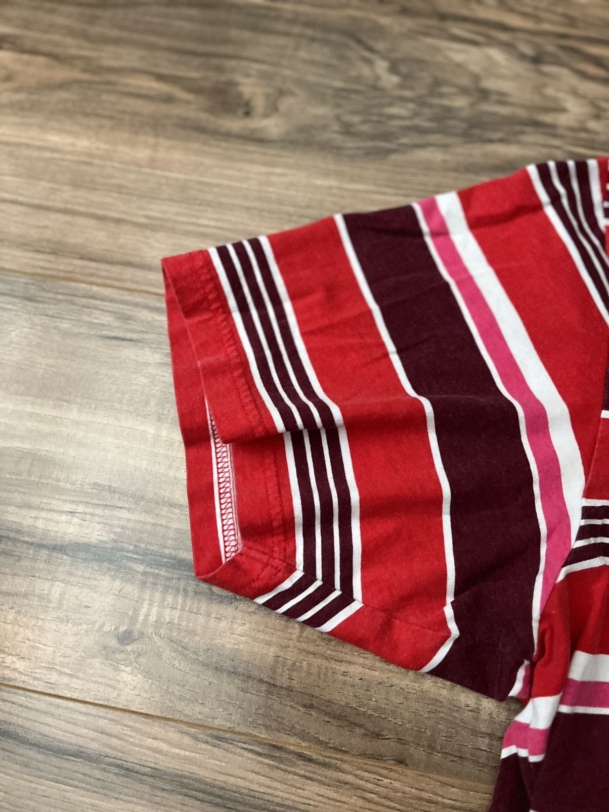 Supreme Supreme Stripe S/S Top Size US XL / EU 56 / 4 - 2 Thumbnail