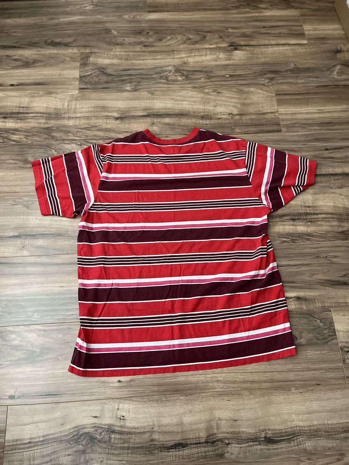 Supreme Supreme Stripe S/S Top Size US XL / EU 56 / 4 - 12 Thumbnail