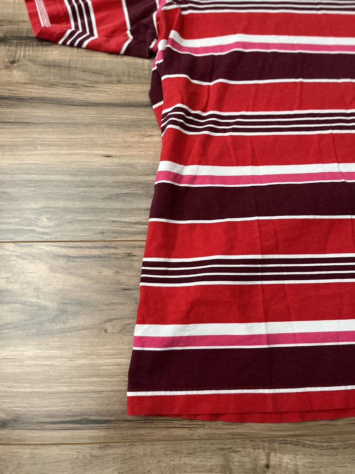 Supreme Supreme Stripe S/S Top Size US XL / EU 56 / 4 - 8 Thumbnail