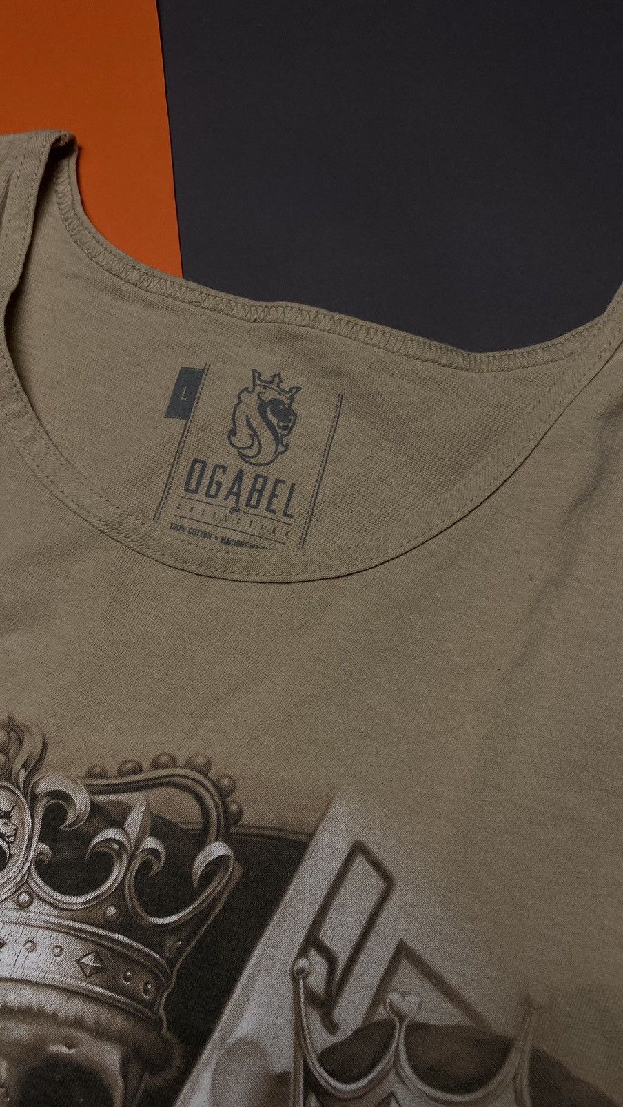 Japanese Brand × Vintage King skeleton and sexy girl ogabel t-shirt Size US L / EU 52-54 / 3 - 5 Thumbnail
