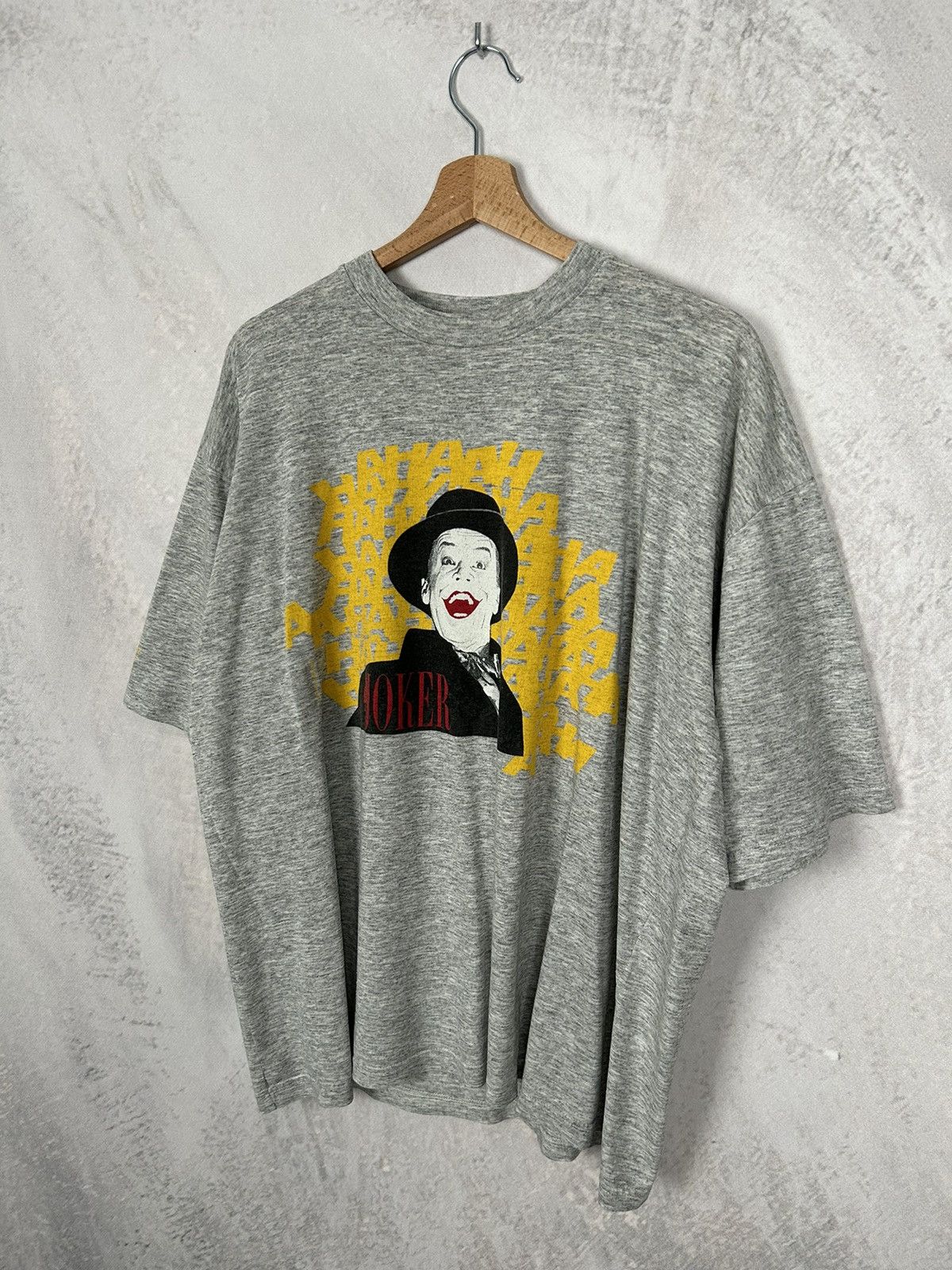 DC Comics Vintage Joker Jack Nicholson Batman 90s Graphic Tee Movie Size US XL / EU 56 / 4 - 2 Thumbnail