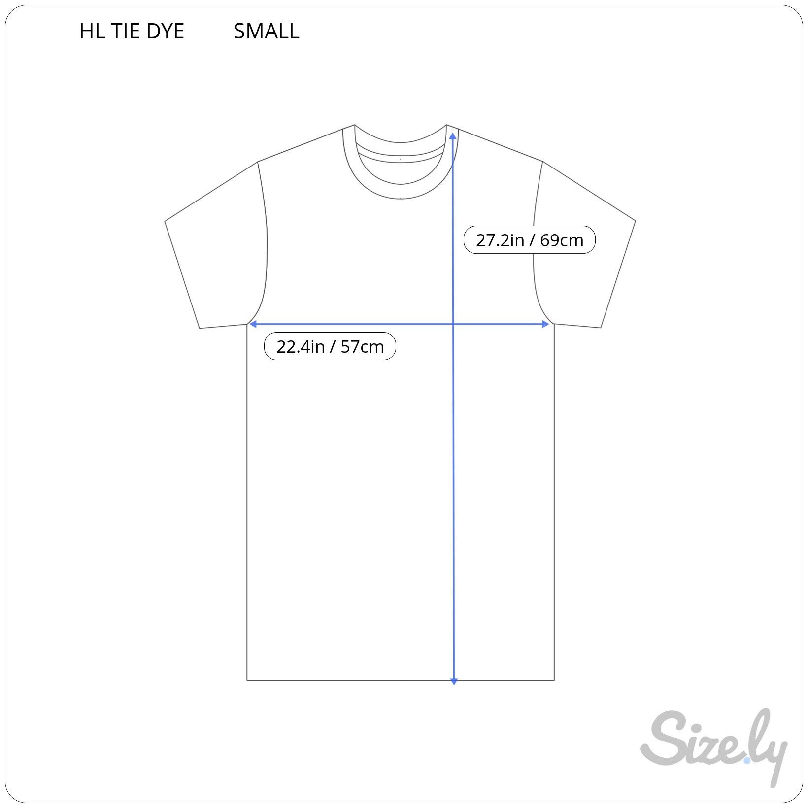 Helmut Lang ⚡️FREE SALE⚡️ Helmut Lang Tie Dye Blue Oversized Tshirt Size US S / EU 44-46 / 1 - 6 Thumbnail