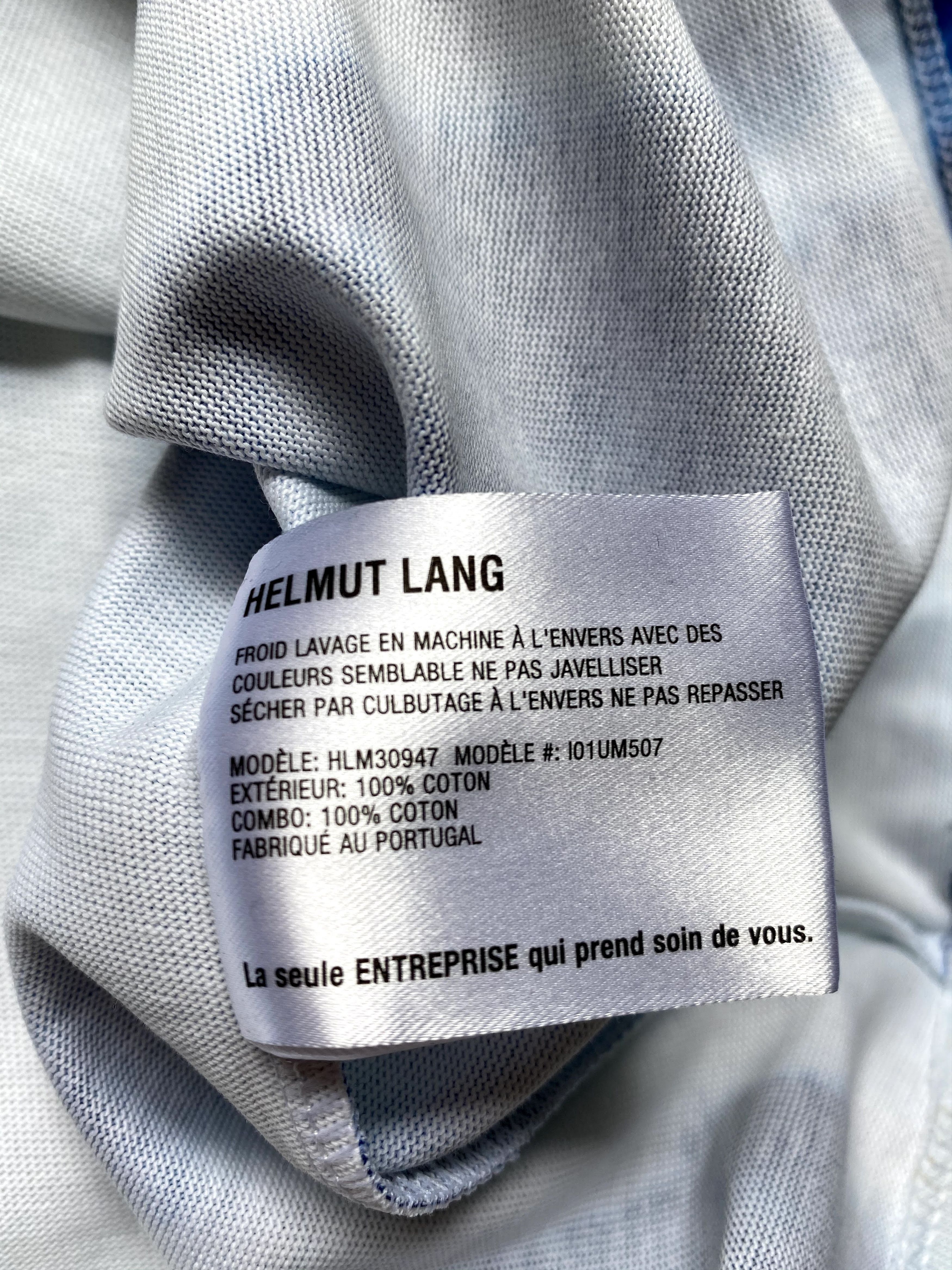 Helmut Lang ⚡️FREE SALE⚡️ Helmut Lang Tie Dye Blue Oversized Tshirt Size US S / EU 44-46 / 1 - 4 Thumbnail