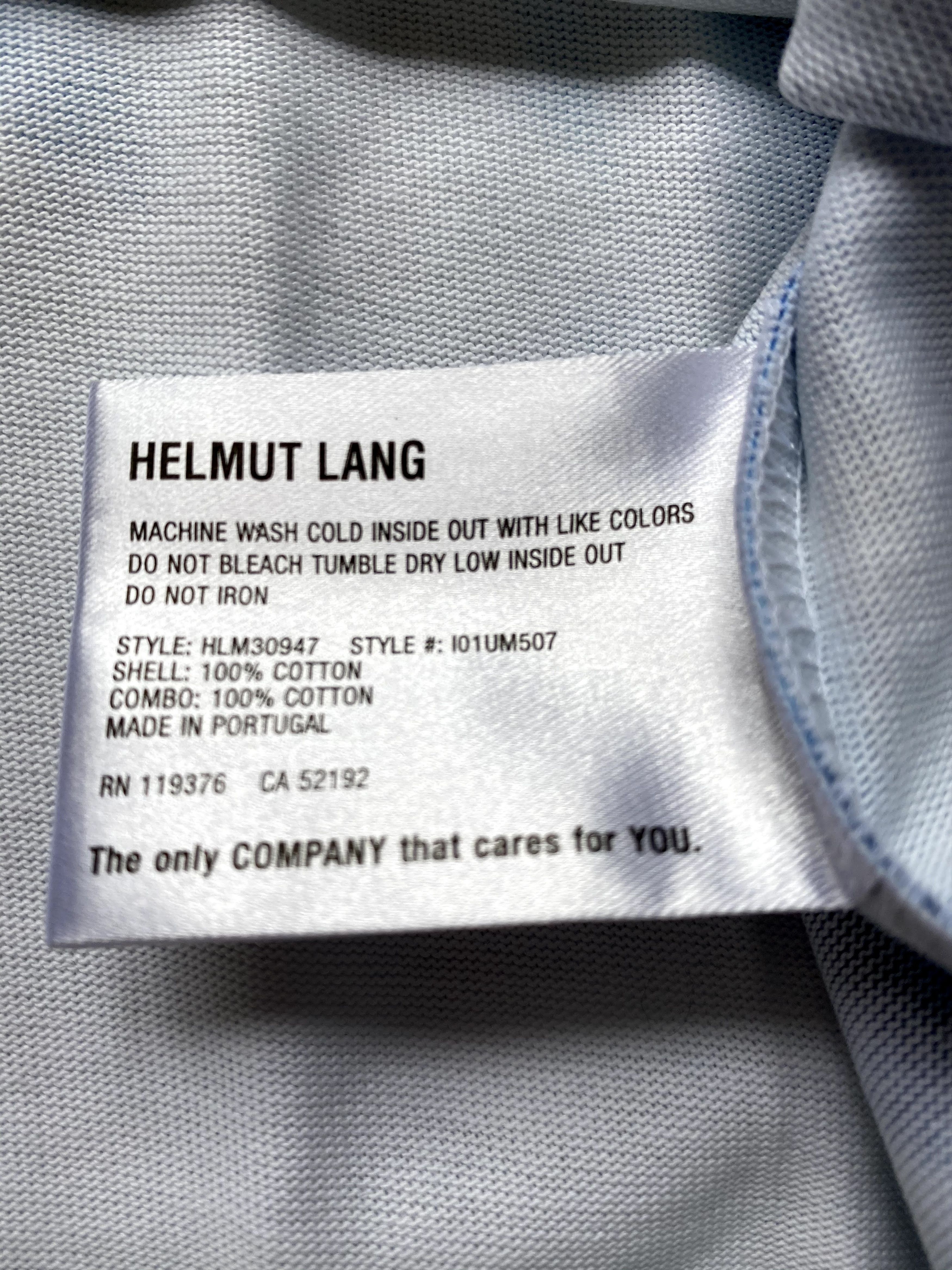 Helmut Lang ⚡️FREE SALE⚡️ Helmut Lang Tie Dye Blue Oversized Tshirt Size US S / EU 44-46 / 1 - 3 Thumbnail