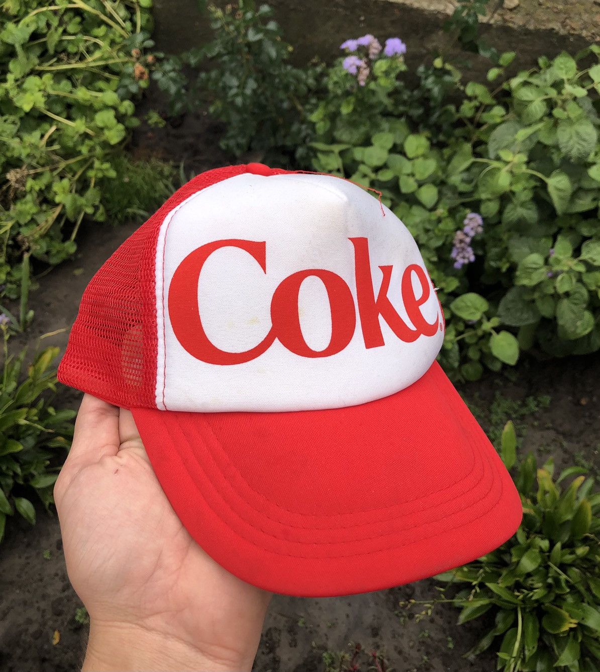 Lot De 3 Casquettes Coca-Cola Atlanta Vintage - Snapbacks - Occasion - Thème Soda