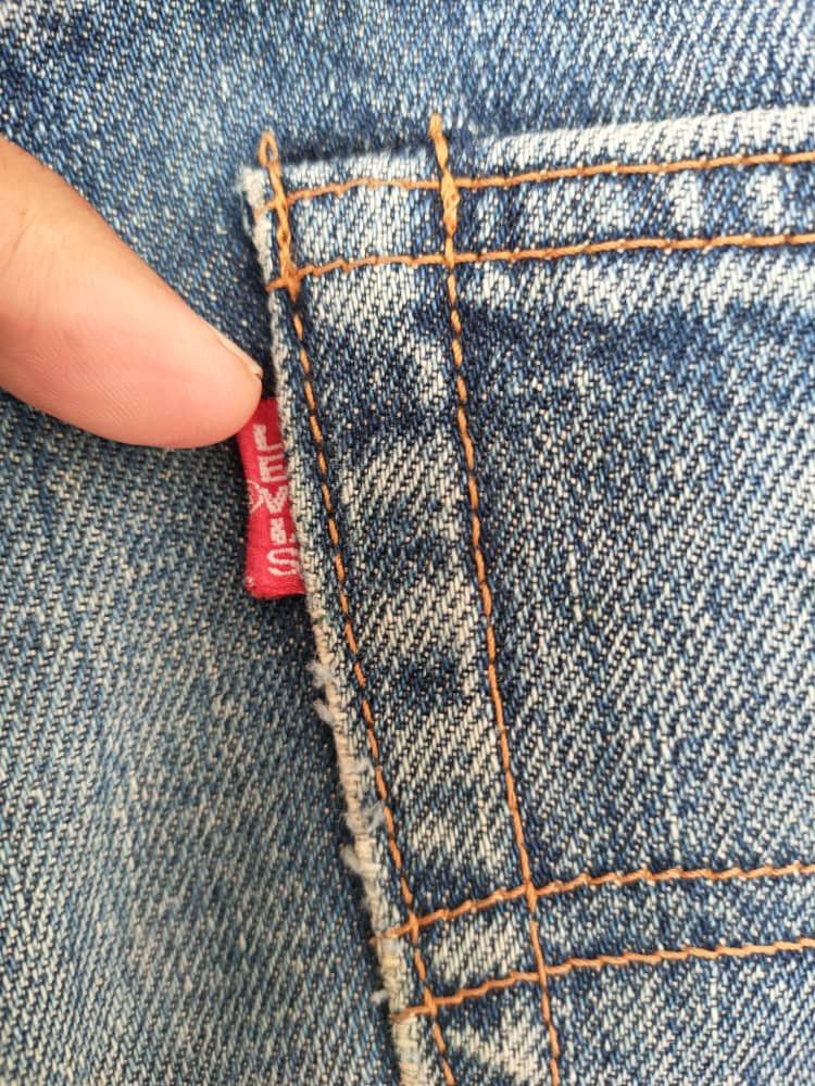 Levi's Vintage Clothing BIG E 90s Vintage Levi's 502 Selvedge Size US 29 - 4 Thumbnail