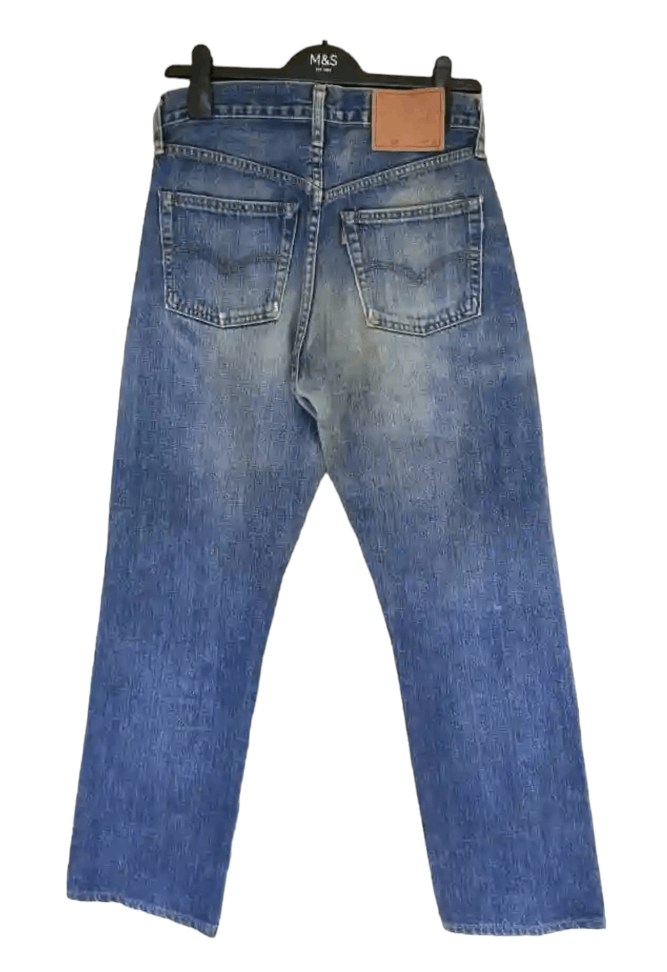 Levi's Vintage Clothing BIG E 90s Vintage Levi's 502 Selvedge Size US 29 - 2 Thumbnail