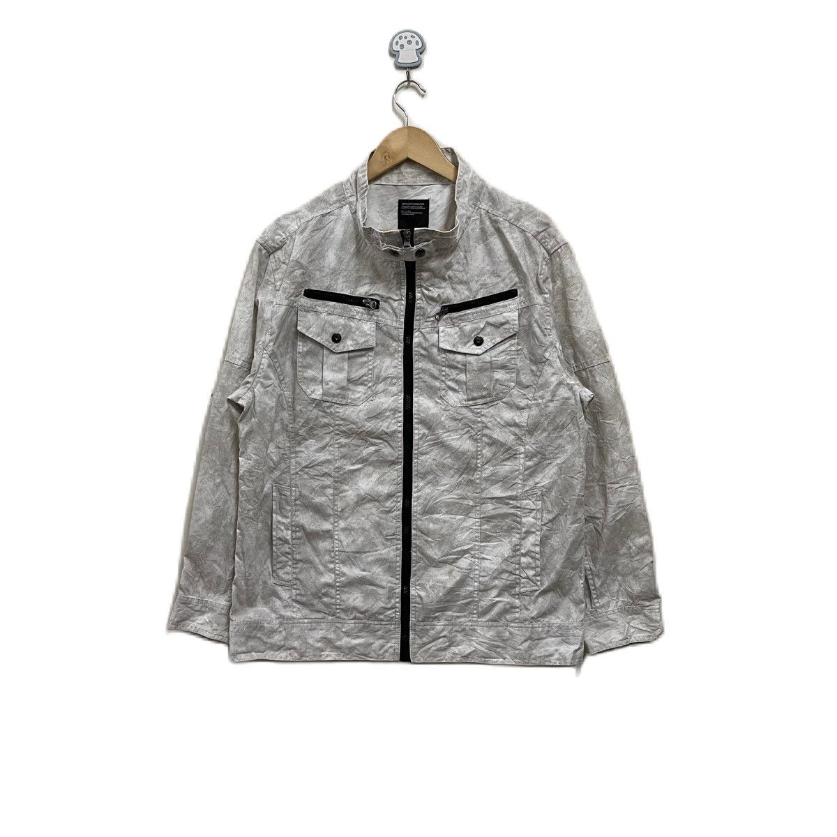image of If Six Was Nine x Splendid Mills Splendid Satisfaction Jacket in White, Men's (Size Large)