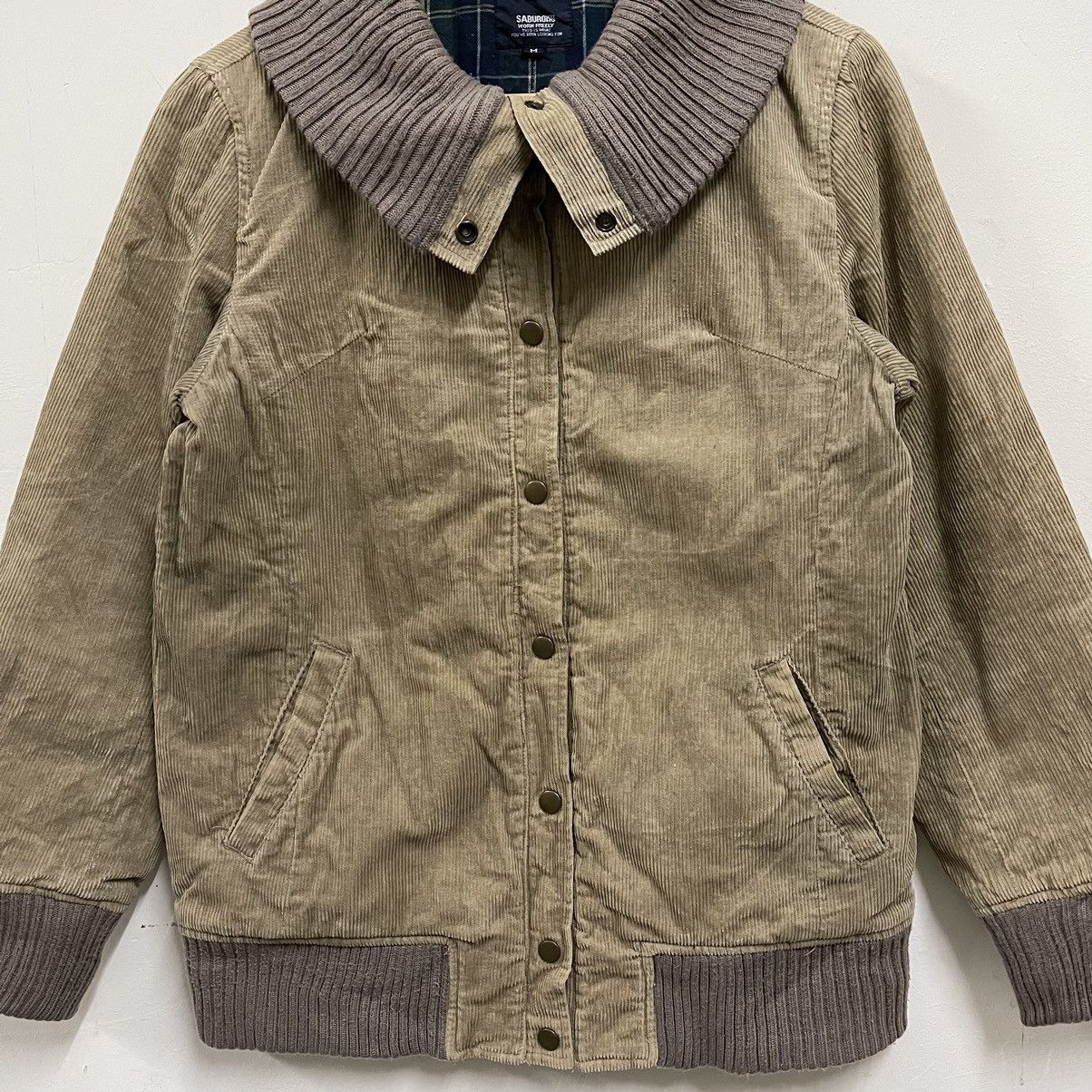 Other Saburoku corduroy jacket zipper japanese brand Size US M / EU 48-50 / 2 - 3 Thumbnail