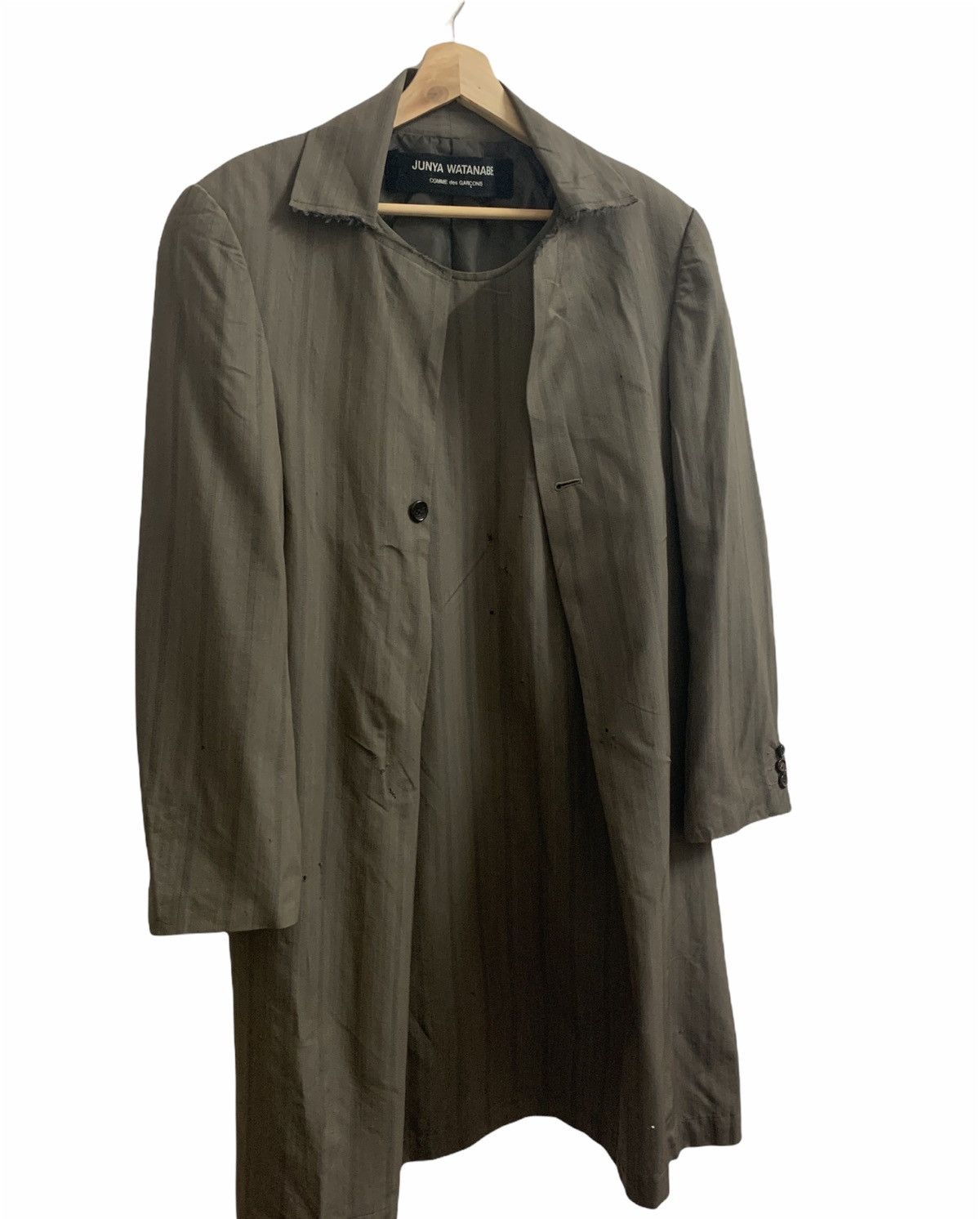 Junya Watanabe 🔥Junya Watanabe Wool Laine Distressed Design Dress Size M / US 6-8 / IT 42-44 - 5 Thumbnail