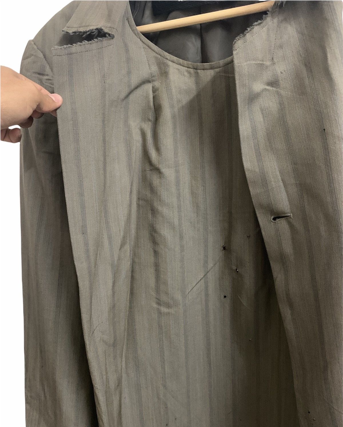 Junya Watanabe 🔥Junya Watanabe Wool Laine Distressed Design Dress Size M / US 6-8 / IT 42-44 - 6 Thumbnail