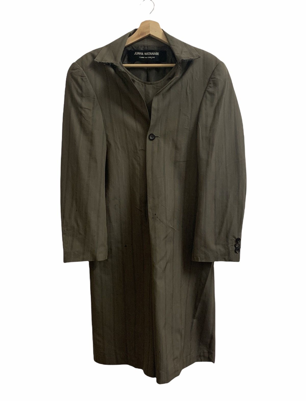 Junya Watanabe 🔥Junya Watanabe Wool Laine Distressed Design Dress Size M / US 6-8 / IT 42-44 - 2 Thumbnail