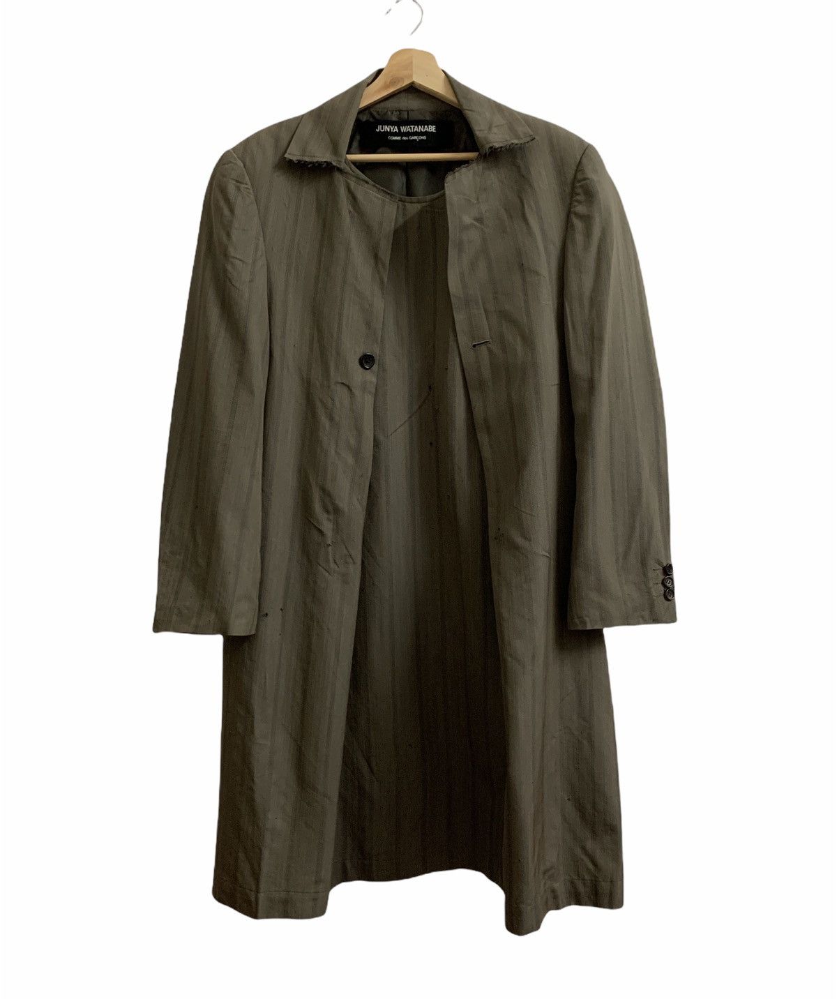 Junya Watanabe 🔥Junya Watanabe Wool Laine Distressed Design Dress Size M / US 6-8 / IT 42-44 - 1 Thumbnail