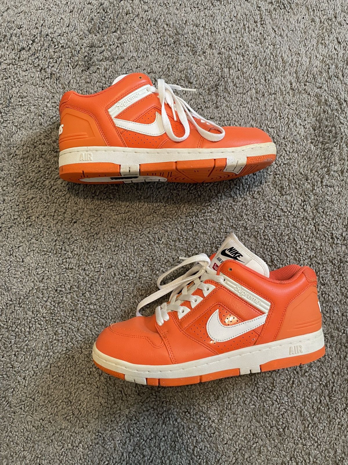 Nike × Supreme Supreme Nike SB Air Force 2 Low US 8 Size US 8 / EU 41 - 4 Thumbnail