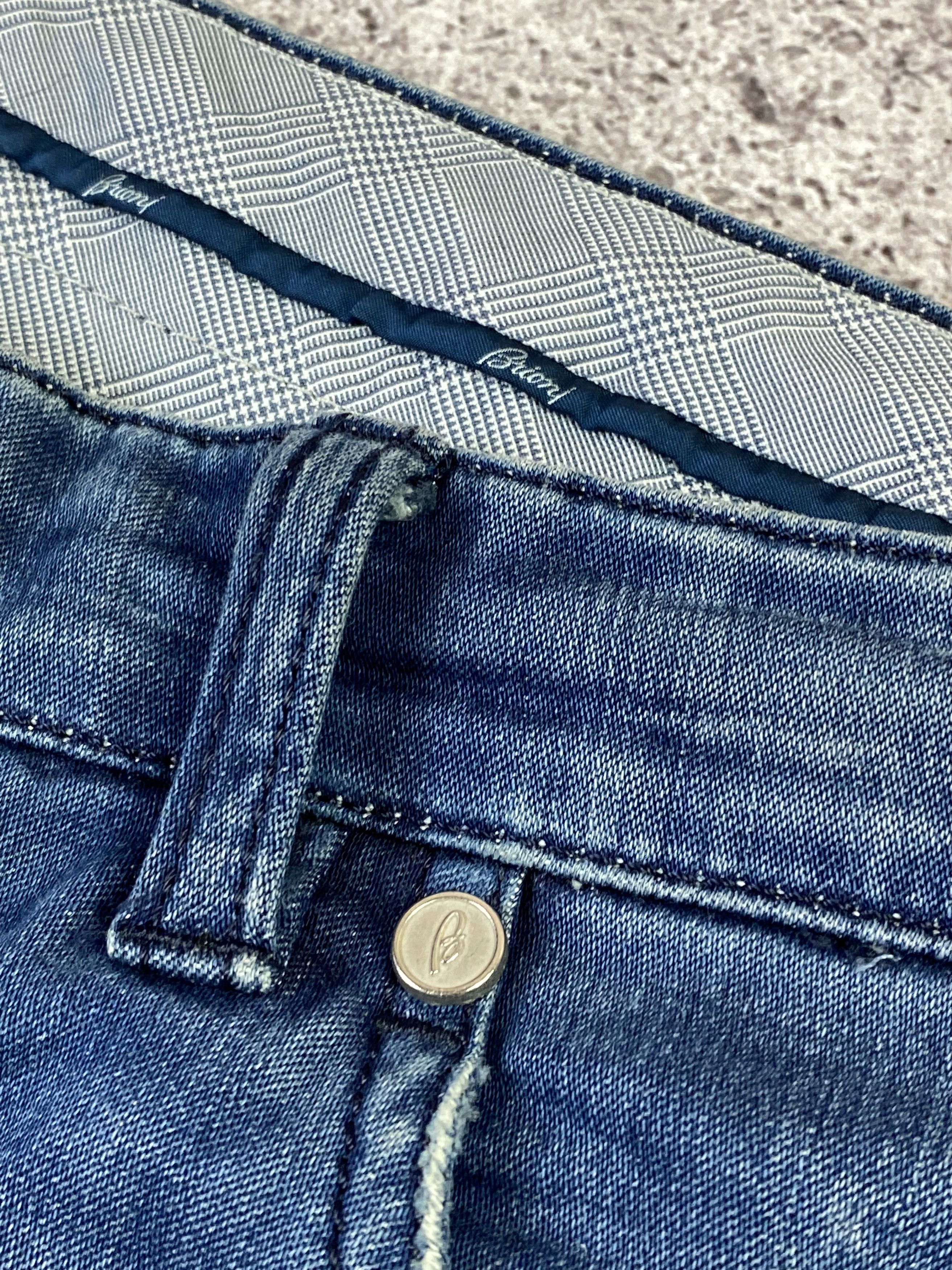 Brioni Luxury Brioni Marmolada Baggy Jeans Size US 34 / EU 50 - 12 Thumbnail