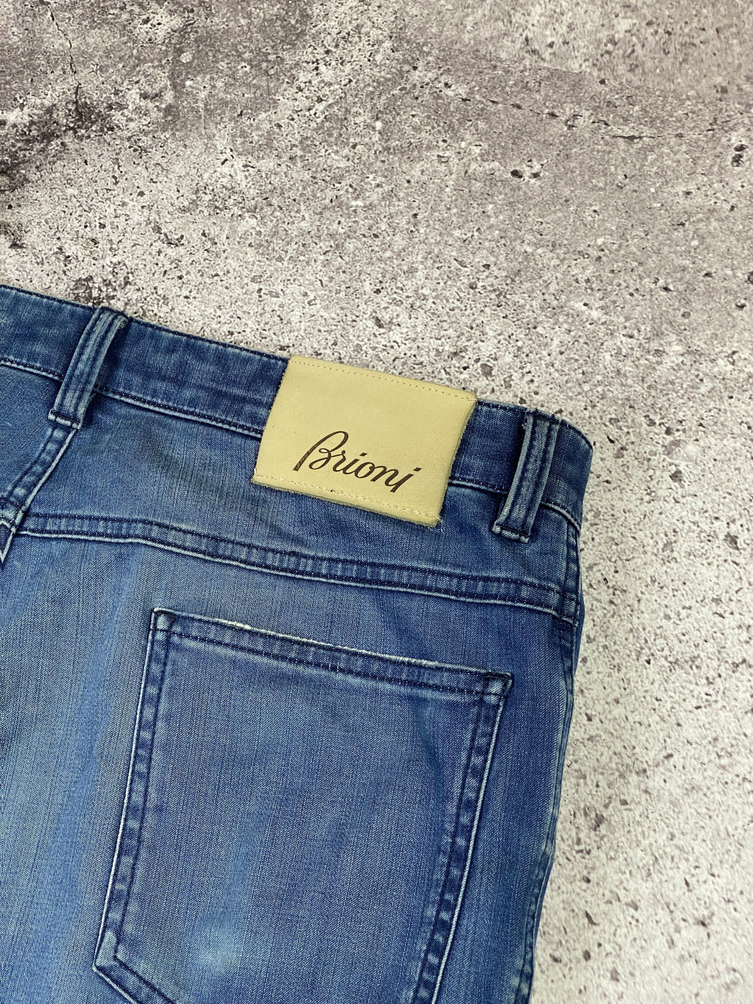 Brioni Luxury Brioni Marmolada Baggy Jeans Size US 34 / EU 50 - 11 Thumbnail