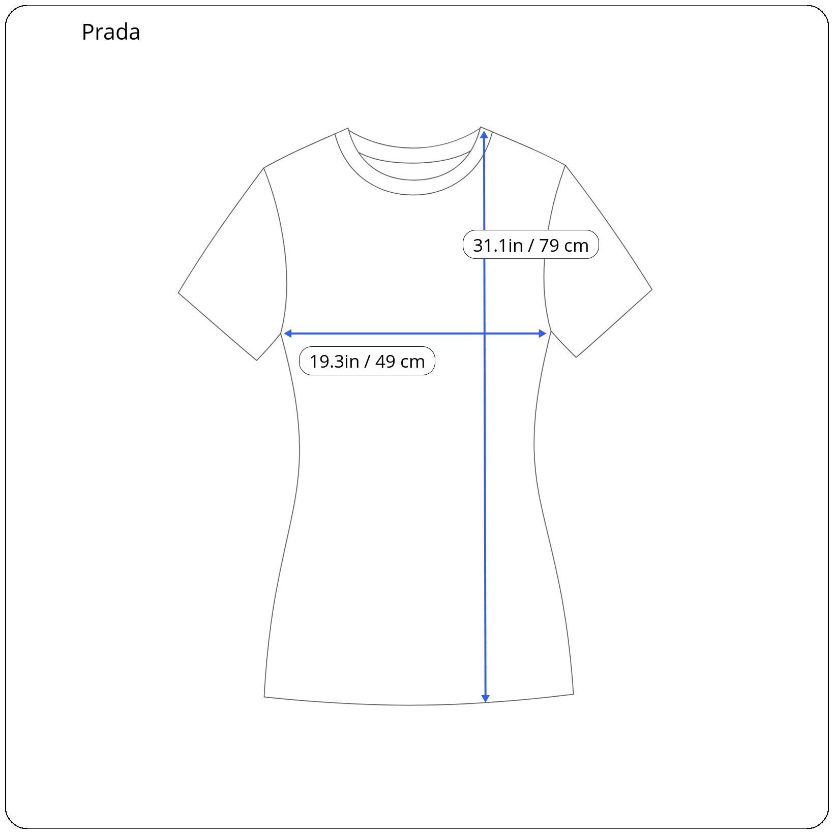 Prada ⚡️QUICK SALE⚡️Prada Grey with Blue Wool/Silk Mix Knit Top Size L / US 10 / IT 46 - 8 Thumbnail