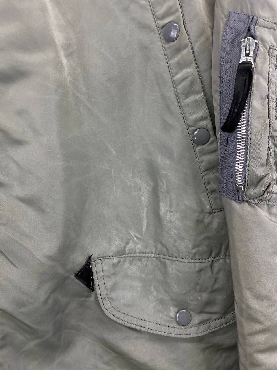 Alpha Industries Vintage 90s Alpha Industries N 3B Made in USA winter jacket Size M / US 6-8 / IT 42-44 - 12 Thumbnail