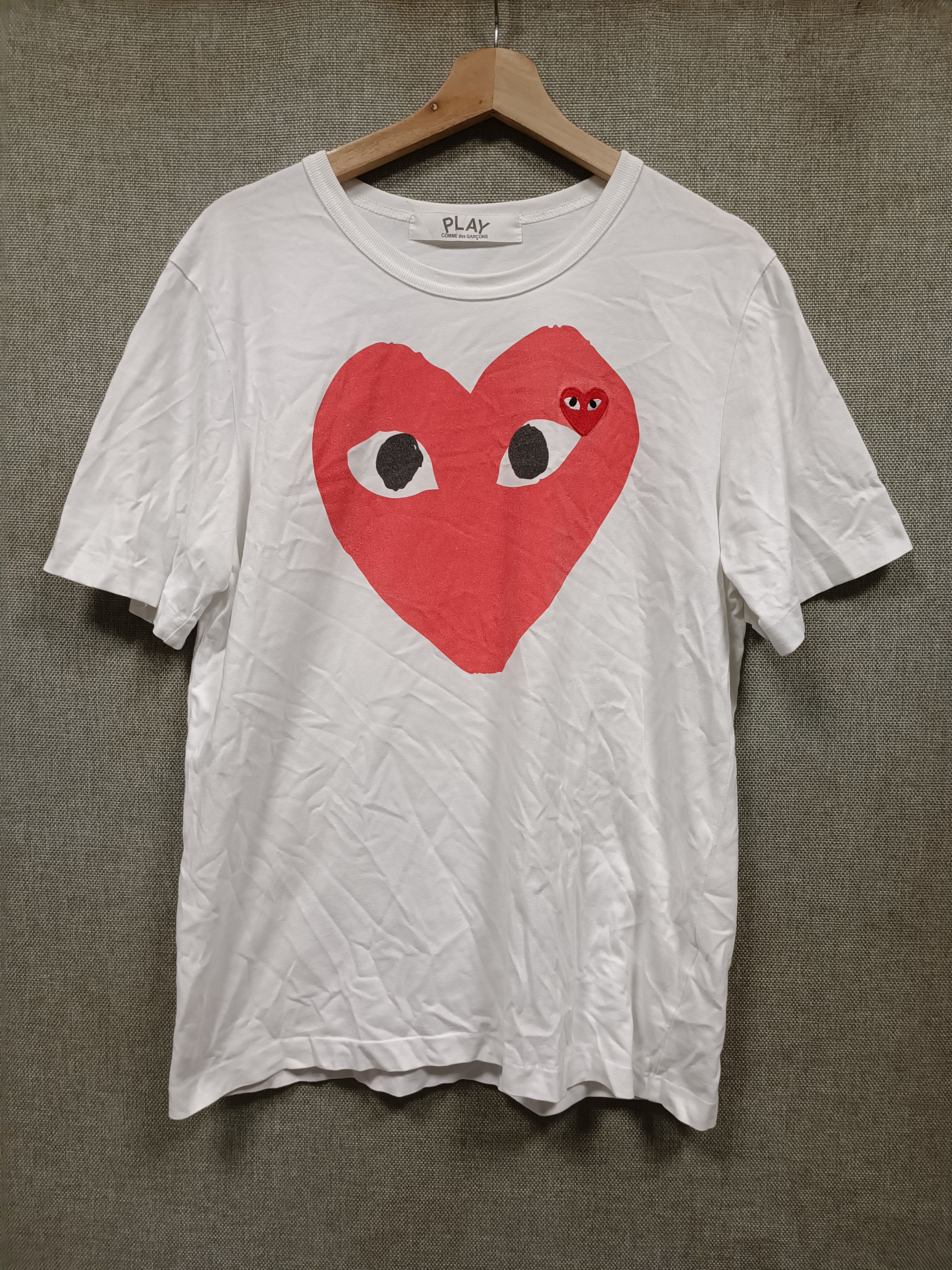 Comme des Garcons × Comme des Garcons PLAY t shirt comme des garçons Size US L / EU 52-54 / 3 - 1 Thumbnail