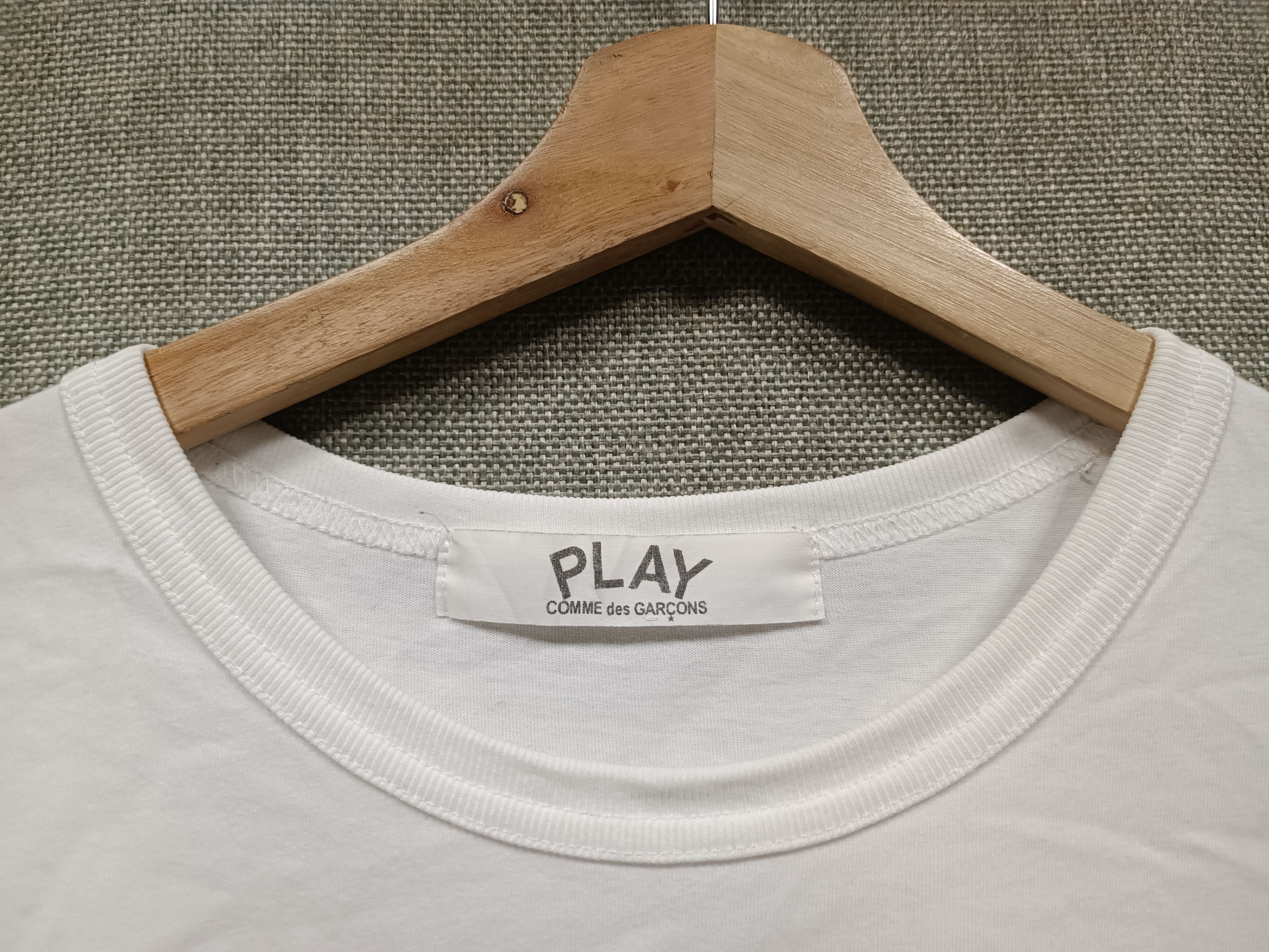 Comme des Garcons × Comme des Garcons PLAY t shirt comme des garçons Size US L / EU 52-54 / 3 - 2 Thumbnail