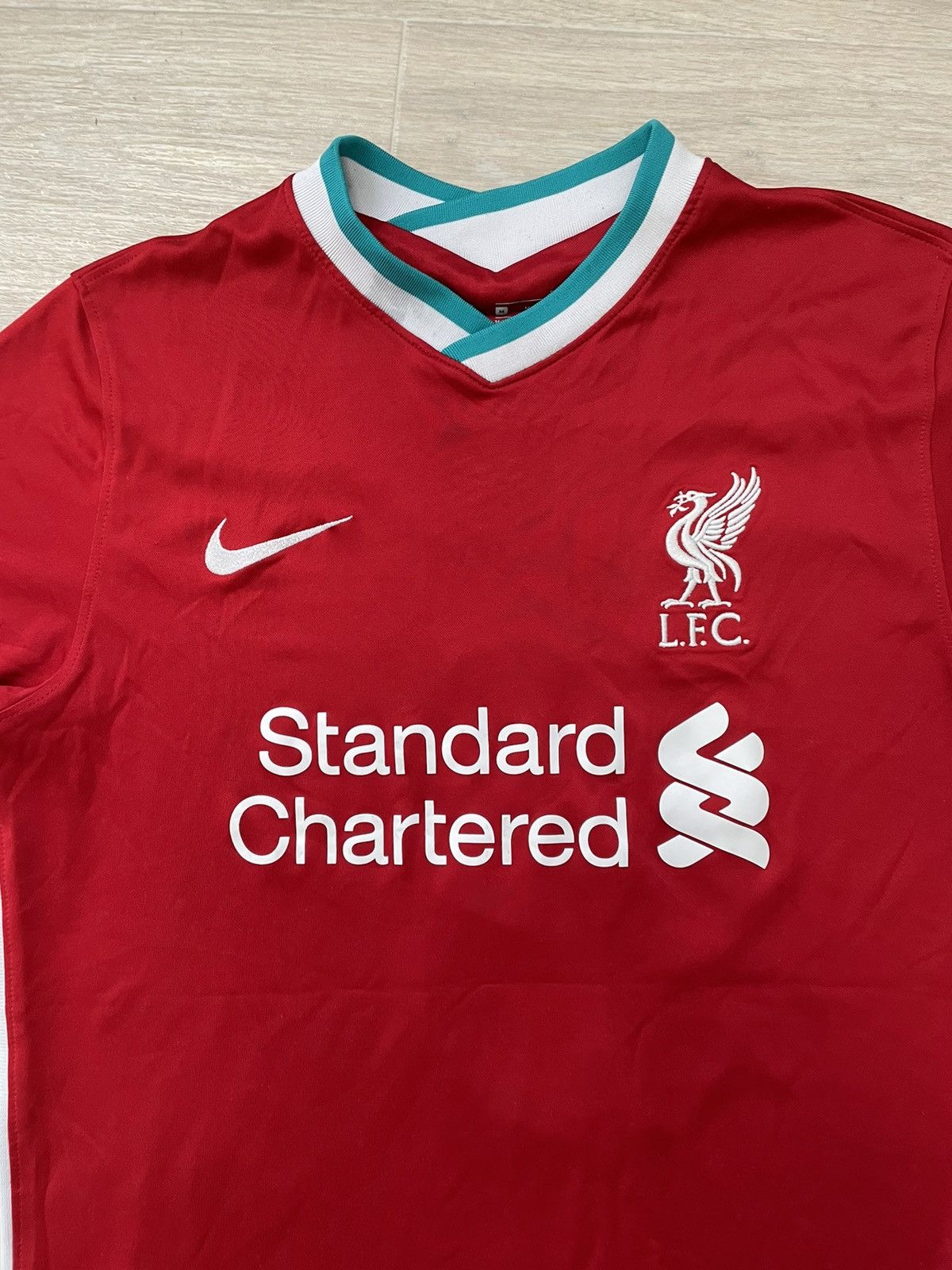 Nike Nike Liverpool Soccer Jersey Thiago Size US M / EU 48-50 / 2 - 2 Thumbnail