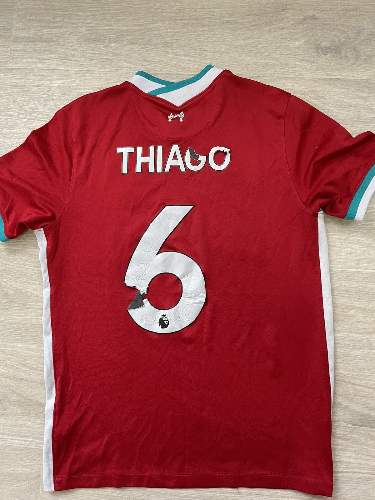 Nike Nike Liverpool Soccer Jersey Thiago Size US M / EU 48-50 / 2 - 6 Thumbnail