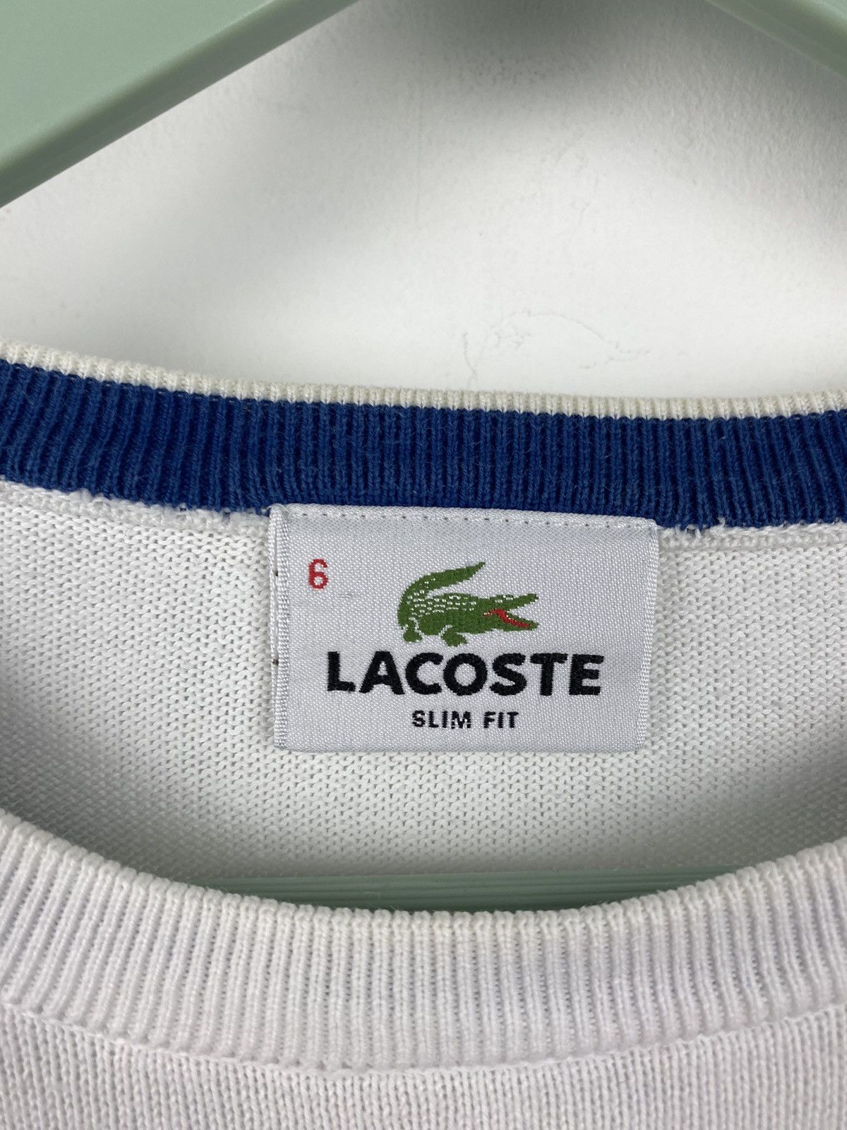 Lacoste Vintage Lacoste Chemise Cotton Sweatshirt Coogi Burberry Size US L / EU 52-54 / 3 - 6 Thumbnail