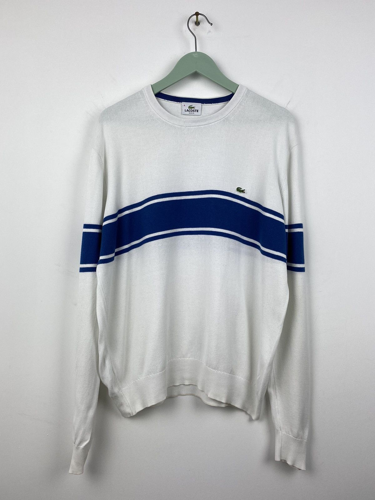 Lacoste Vintage Lacoste Chemise Cotton Sweatshirt Coogi Burberry Size US L / EU 52-54 / 3 - 1 Thumbnail