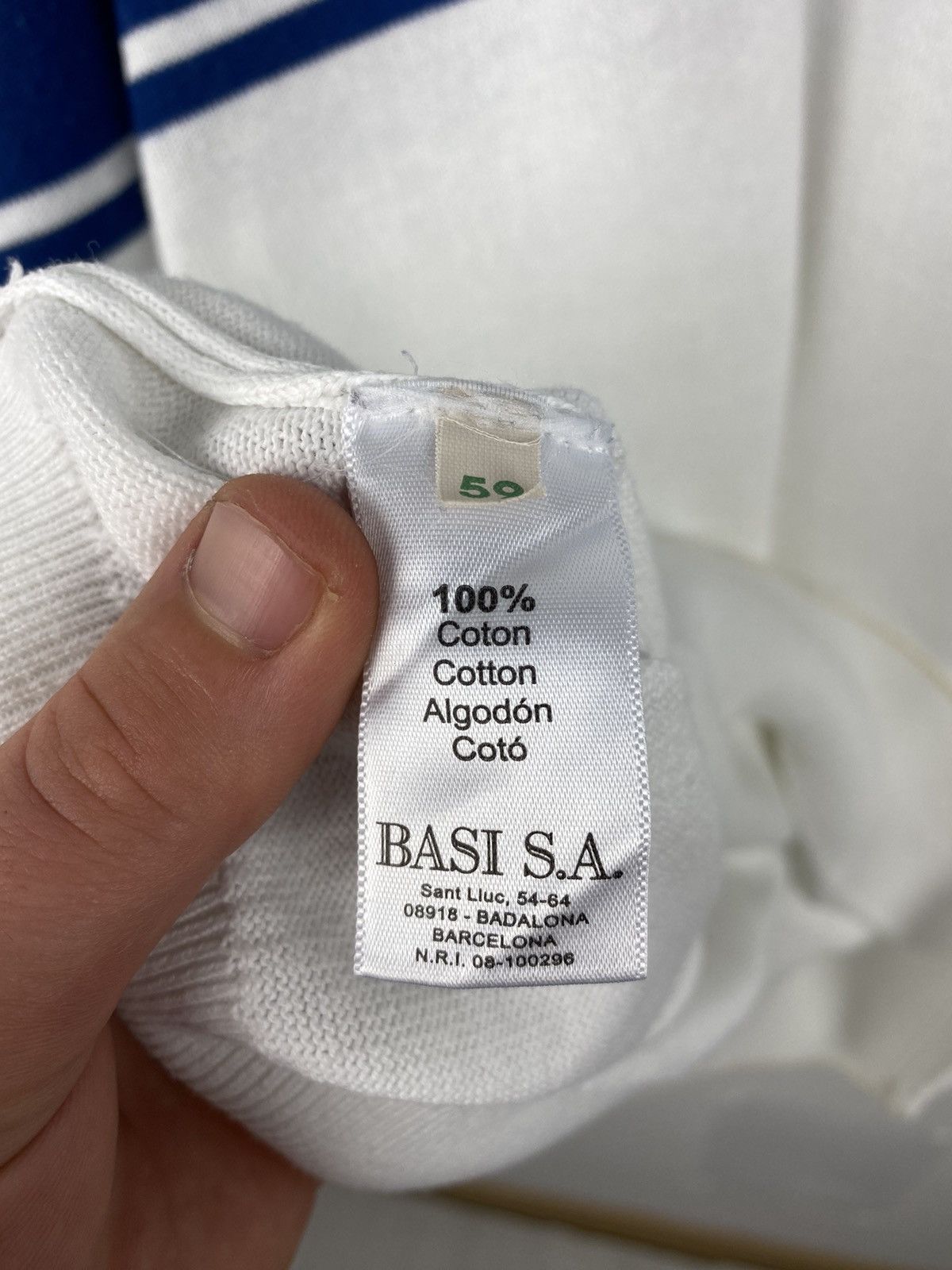 Lacoste Vintage Lacoste Chemise Cotton Sweatshirt Coogi Burberry Size US L / EU 52-54 / 3 - 7 Thumbnail